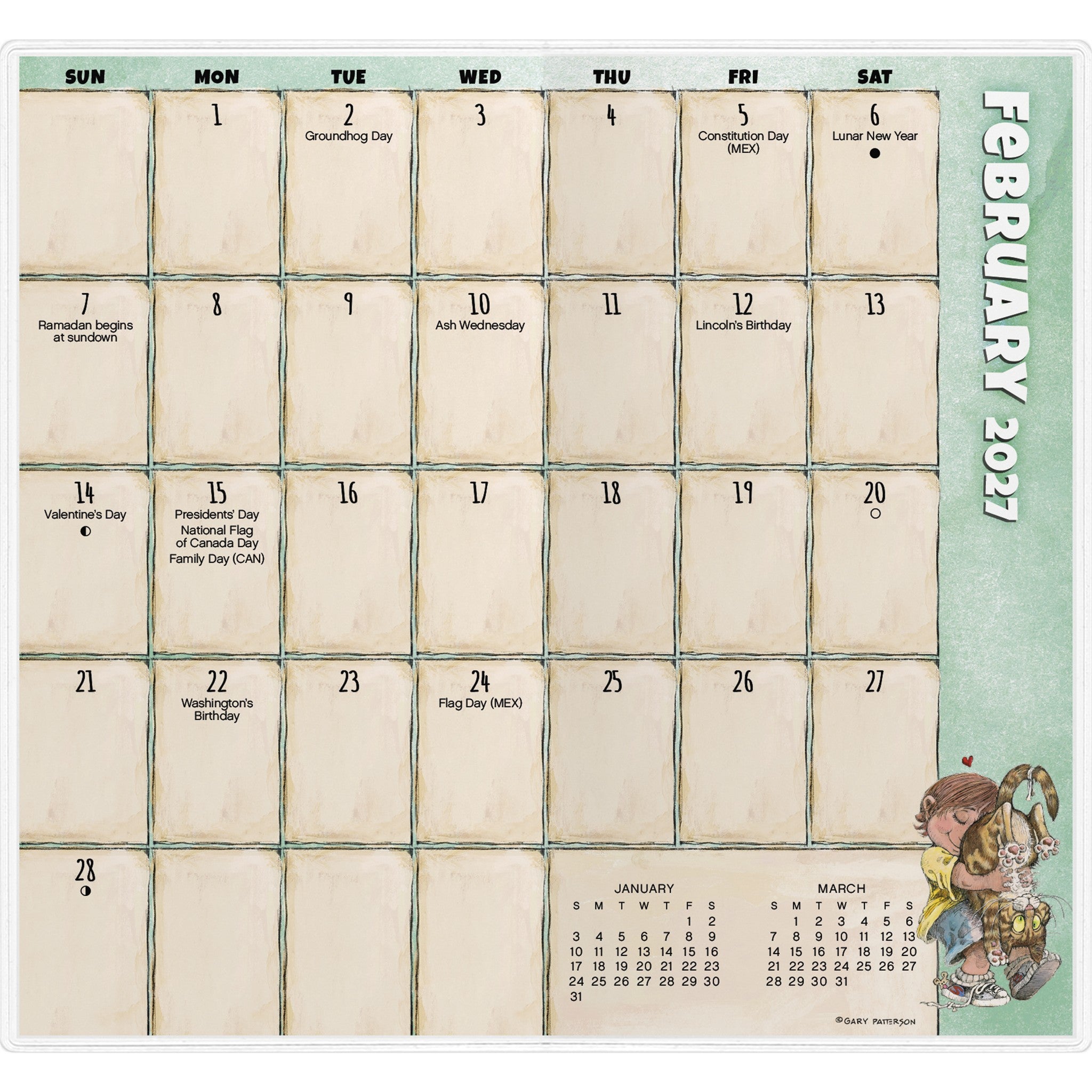 Gary Patterson - Cats 2027-2028 2-Year Pocket Planner - Online Only