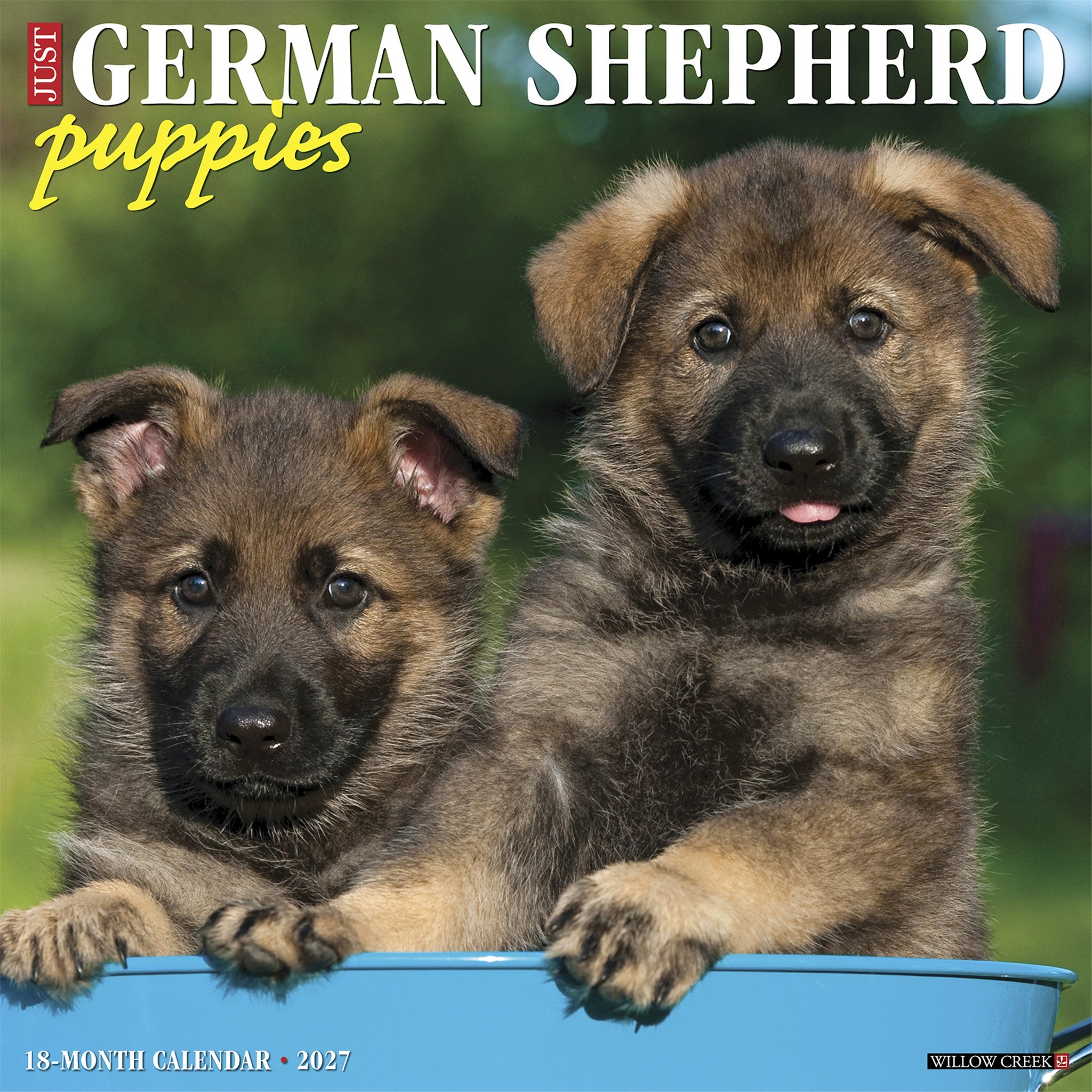 German Shepherd Puppies 2027 Wall Calendar
