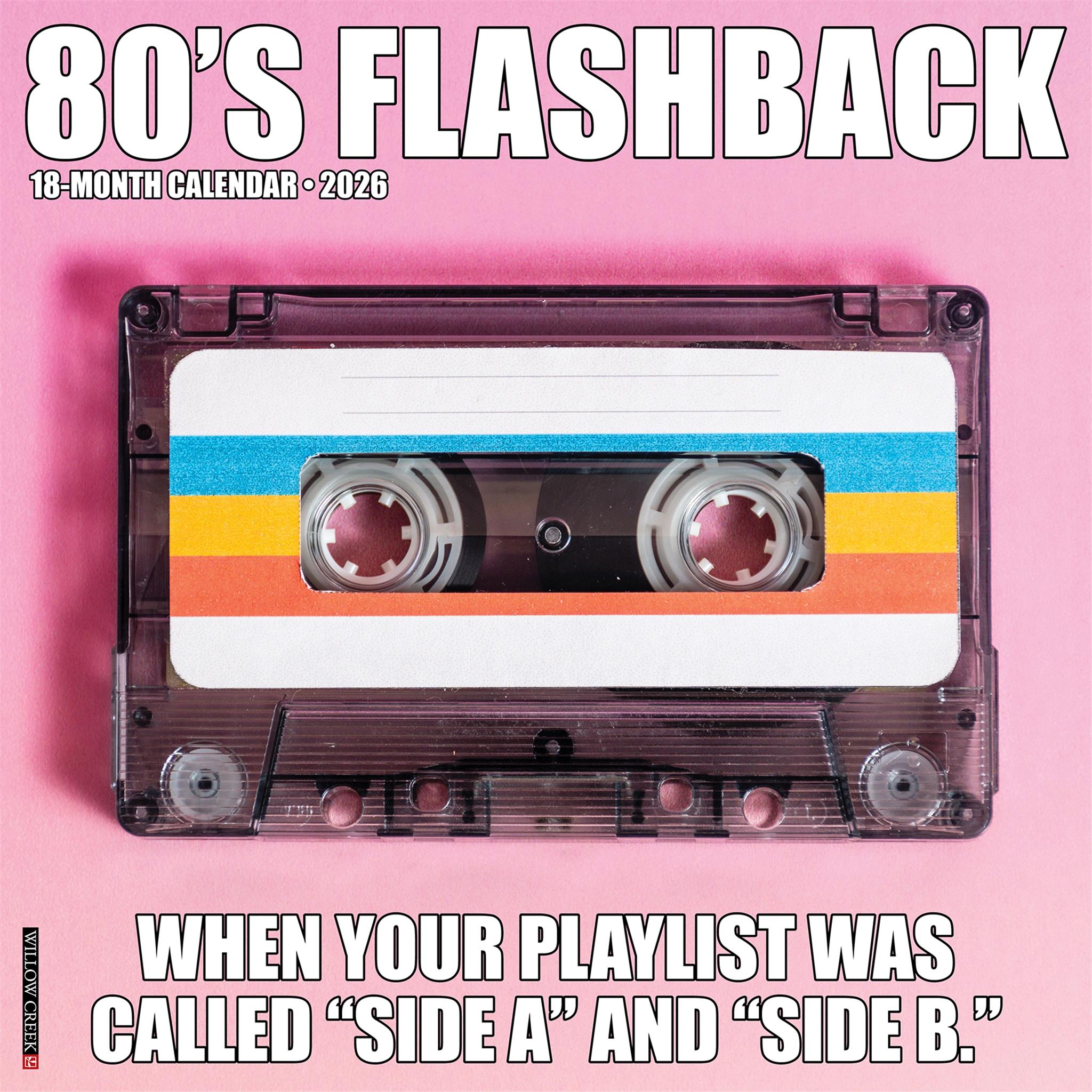 80S Flashback 2026 Wall Calendar - Online Exclusive