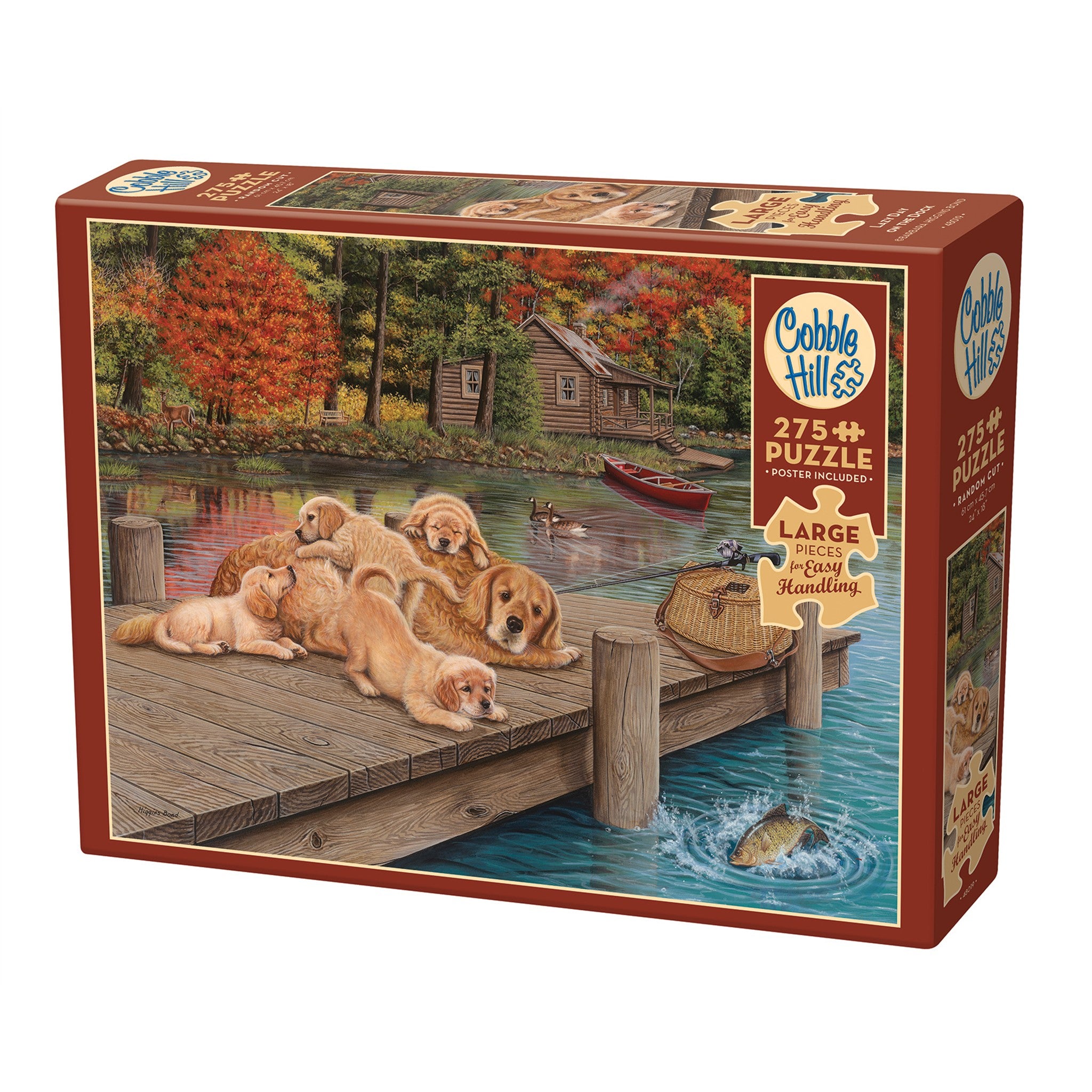 Lazy Day on the Dock 275 Piece Puzzle