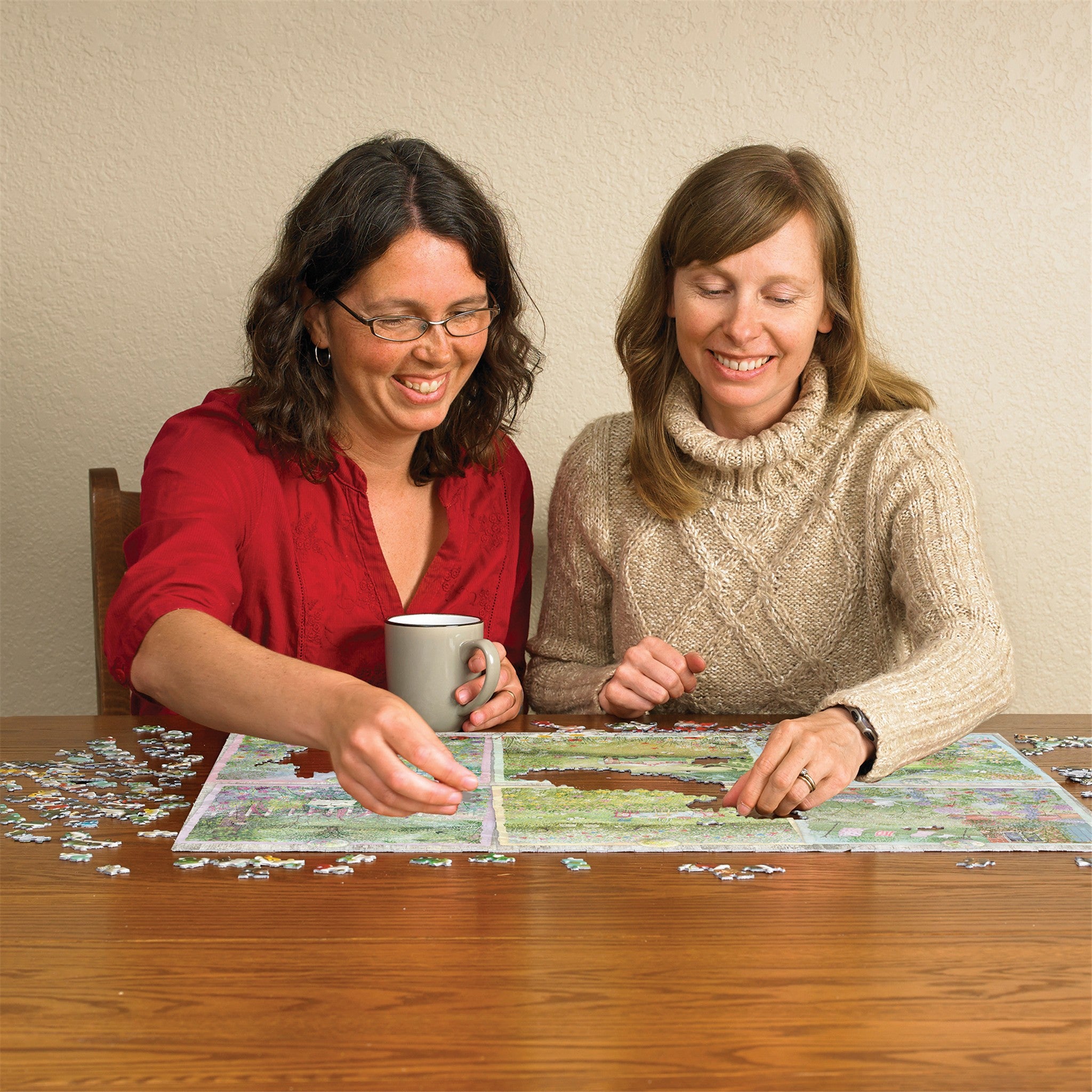 Cottage Gardens 1000 Piece Puzzle - Online Only