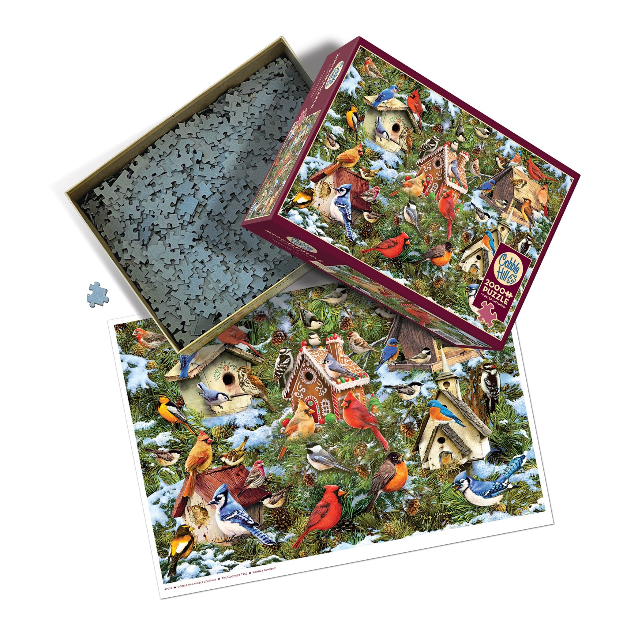 The Crowded Tree 2000 Piece Puzzle