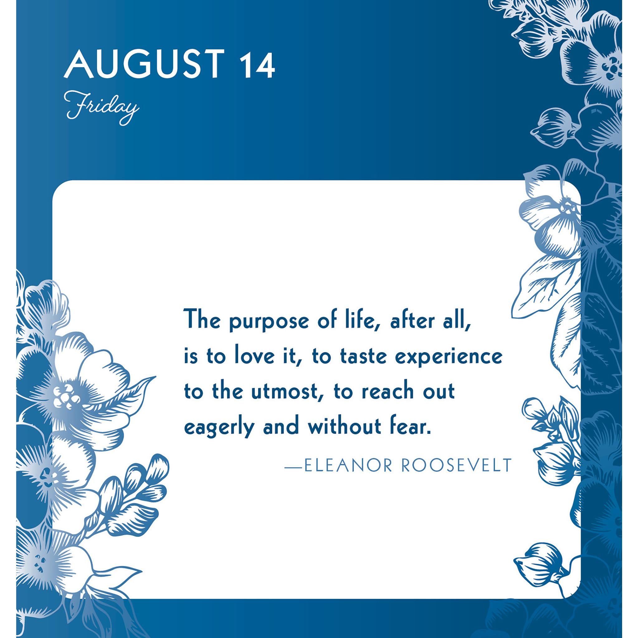 Great Quotes From Great Women 2026 Box Calendar - Online Only