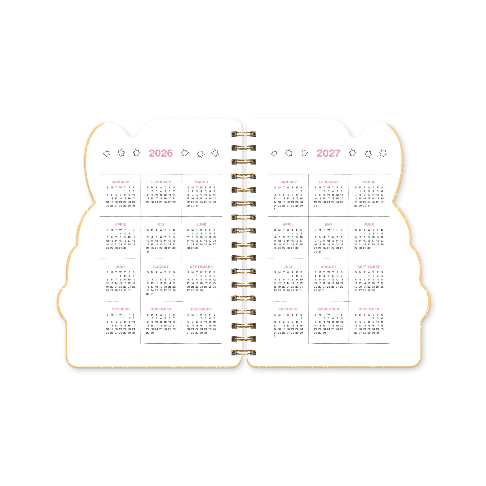 Miffy A Year in Color Die-Cut 2026-2027 Engagement Calendar