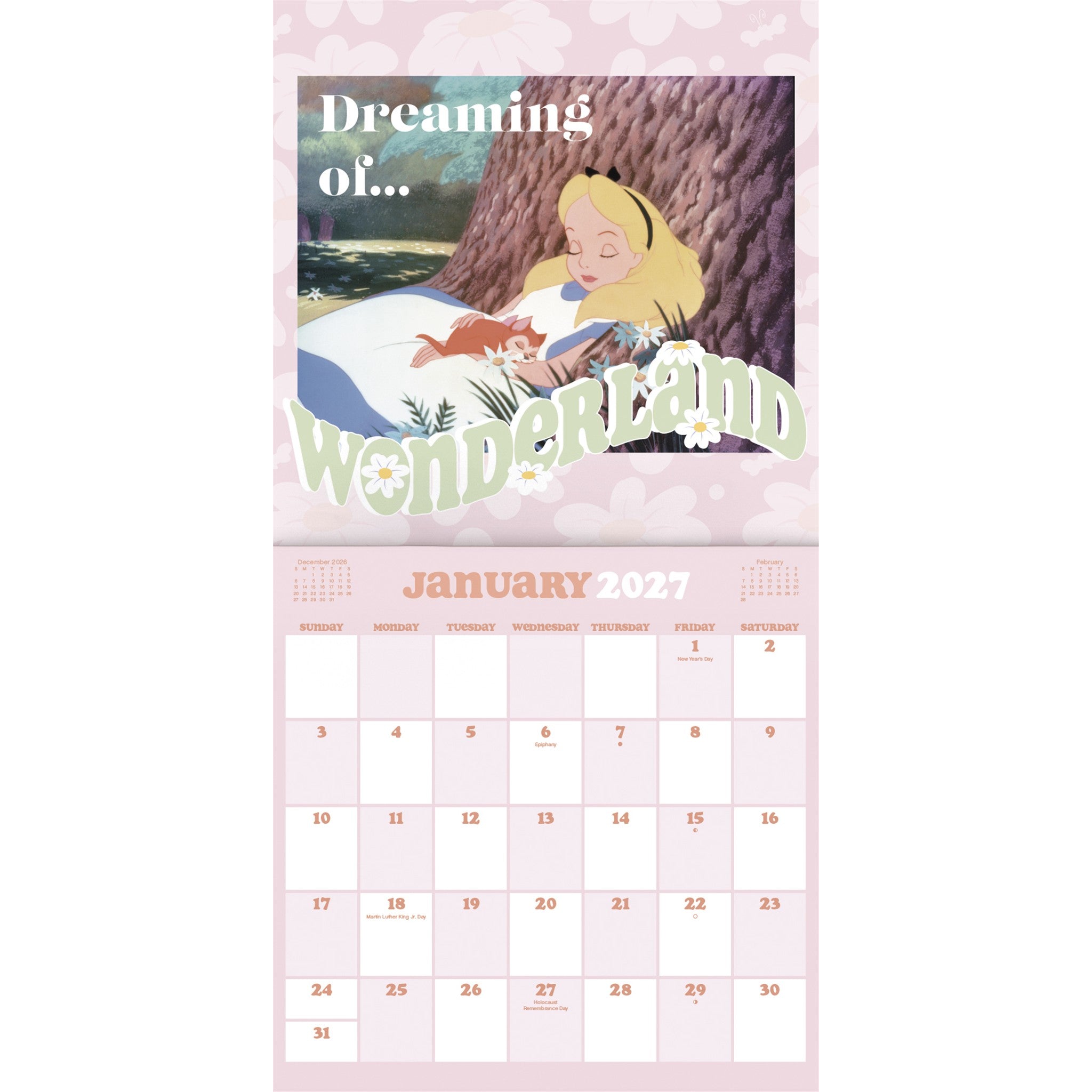 Alice in Wonderland 2027 Wall Calendar - Online Only
