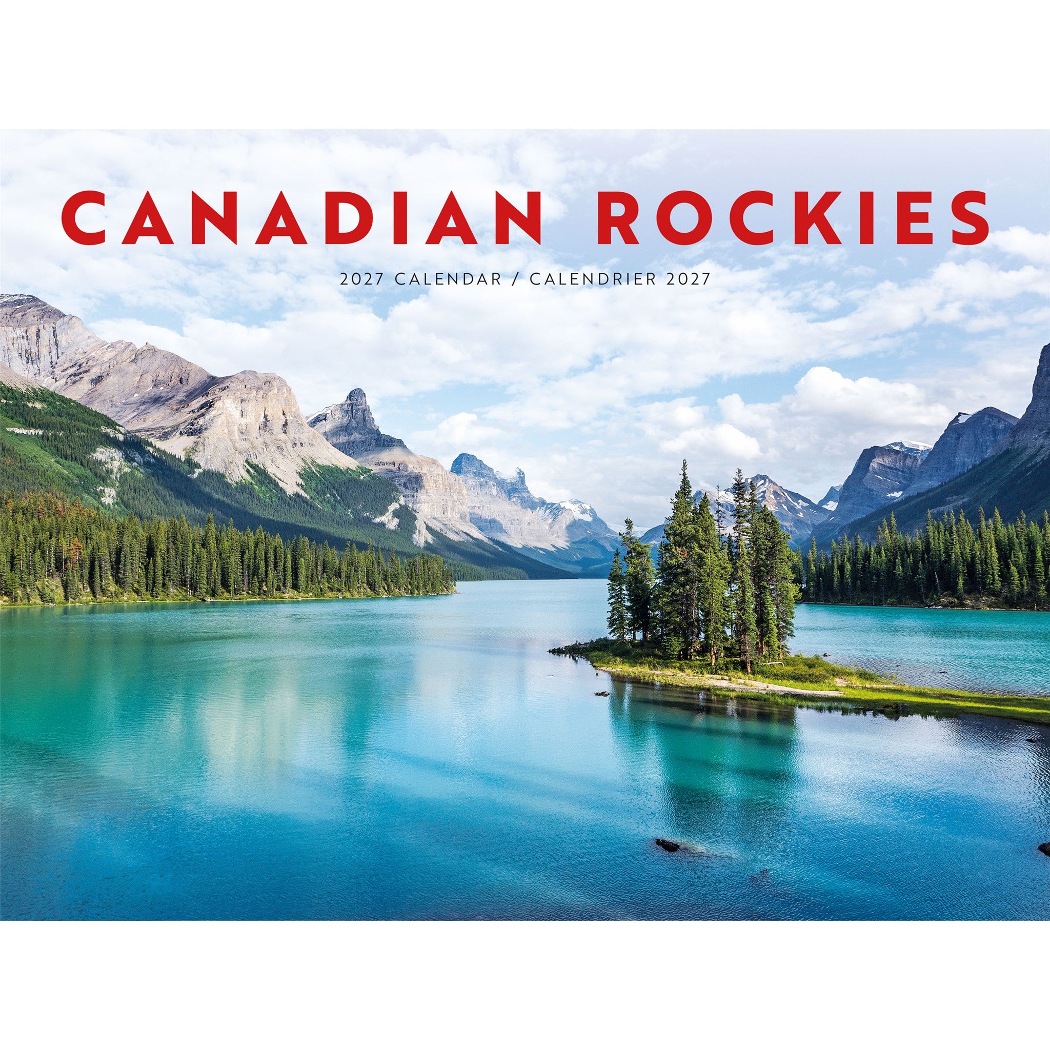 Canadian Rockies 2027 Wall Calendar