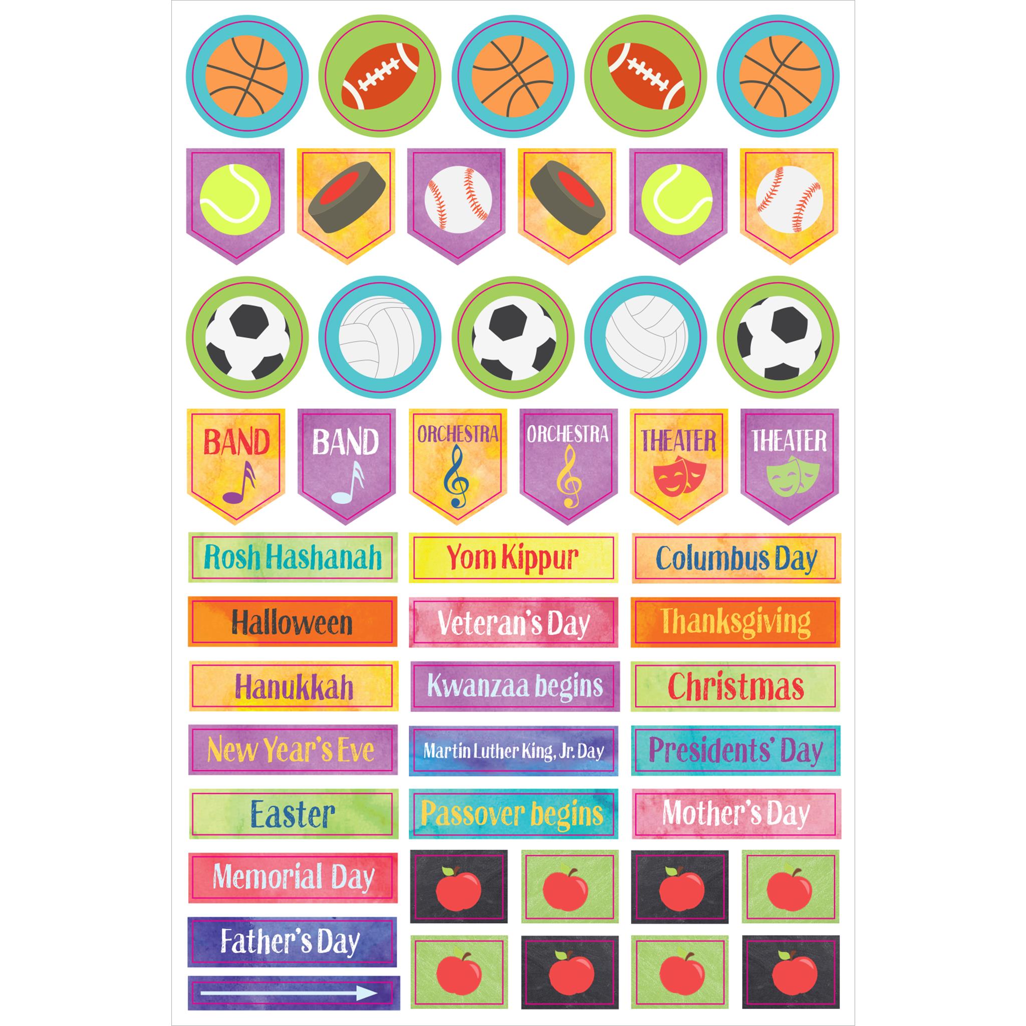 Teacher Planner Stickers