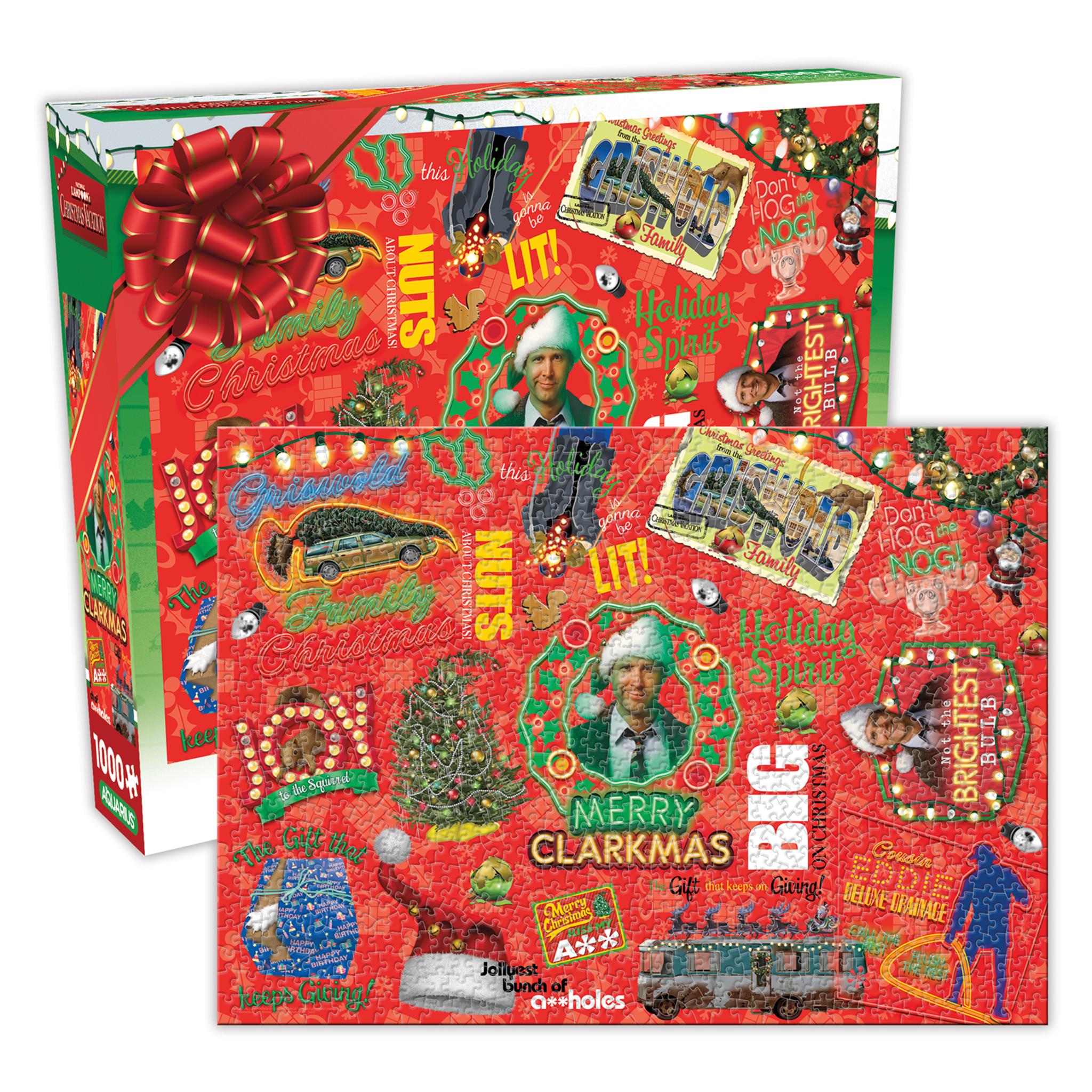 Christmas Vacation Merry Clarkmas 1000 Piece Puzzle