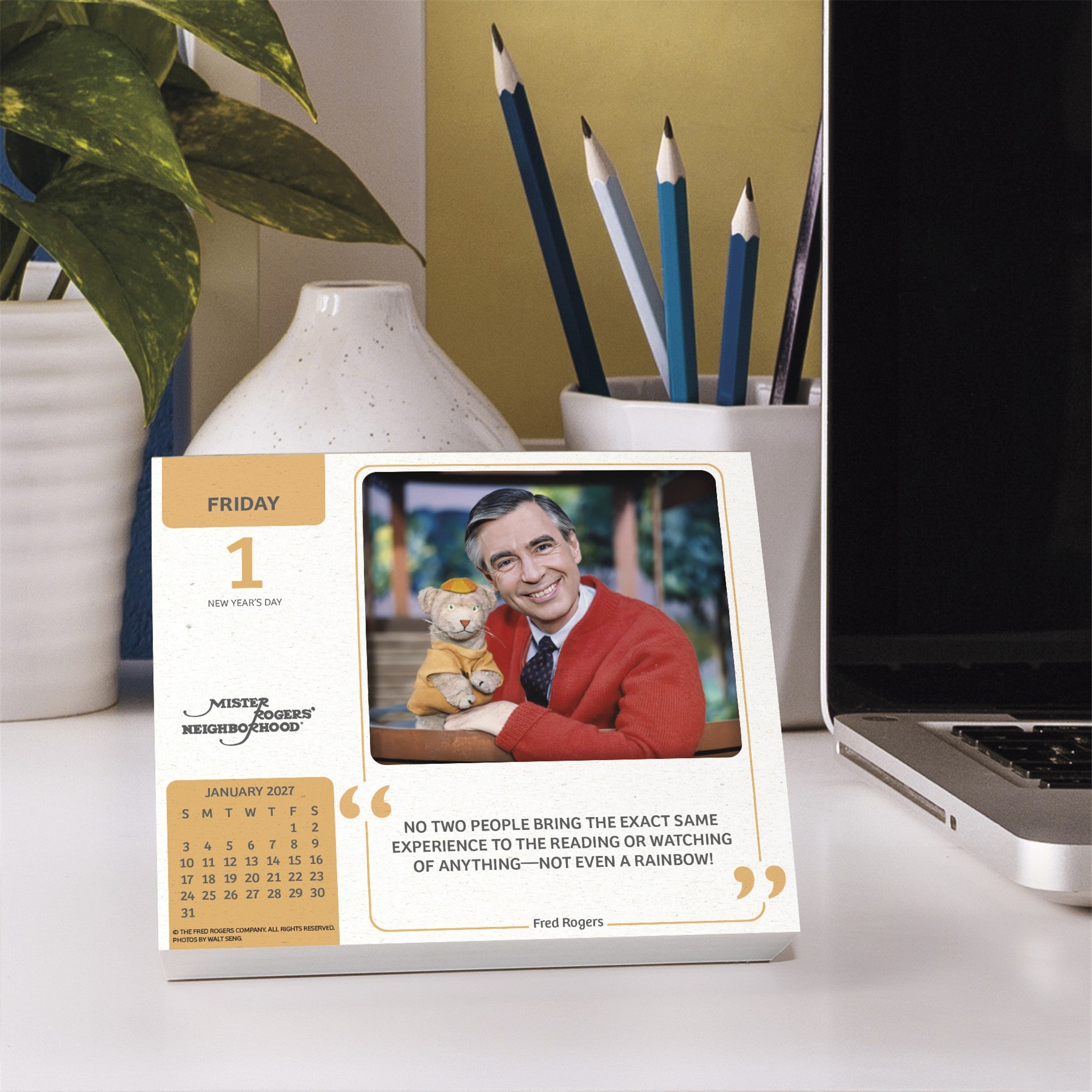 Mister Rogers 2027 Box Calendar - Online Only