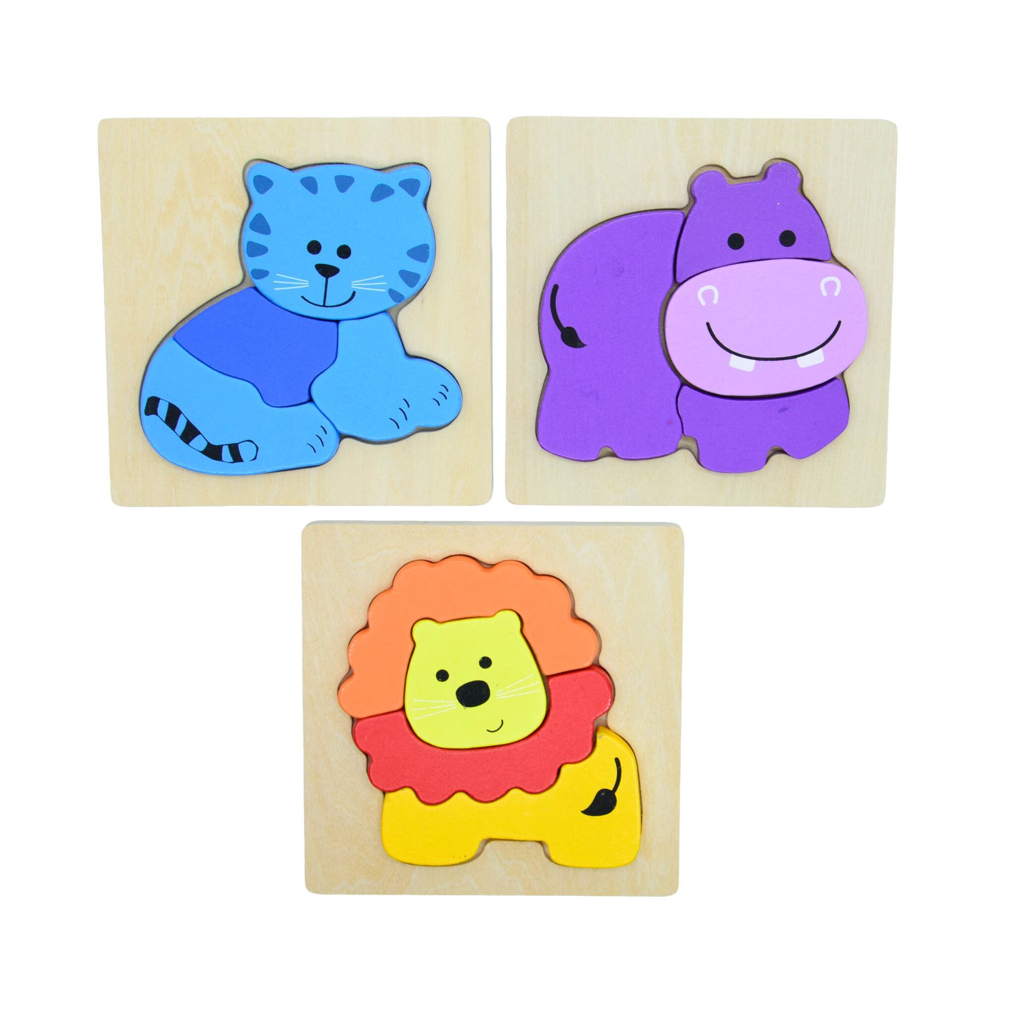 Chunky Puzzle 4 Piece Assorted Themes