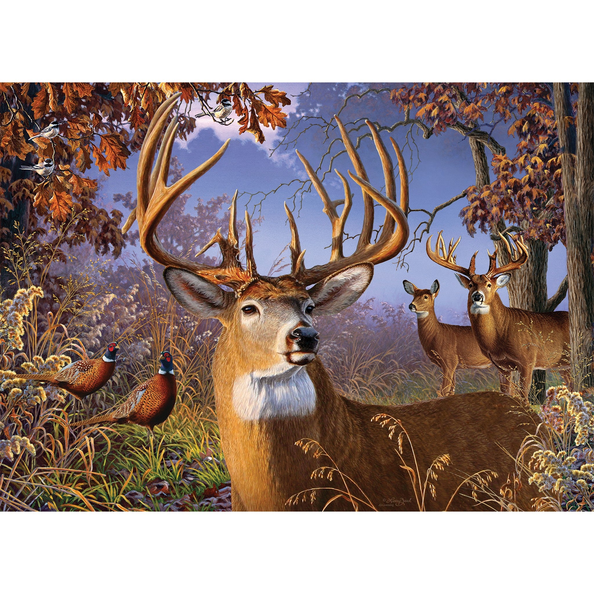 Deer and Pheasant 500 Piece Puzzle