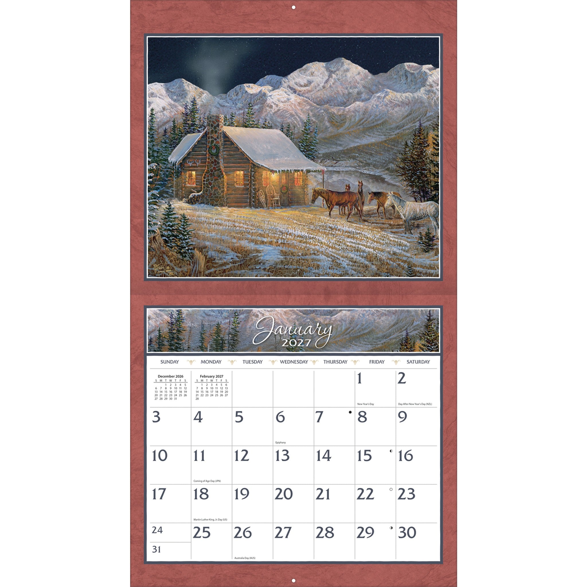 Meadowland 2027 Wall Calendar - Online Only