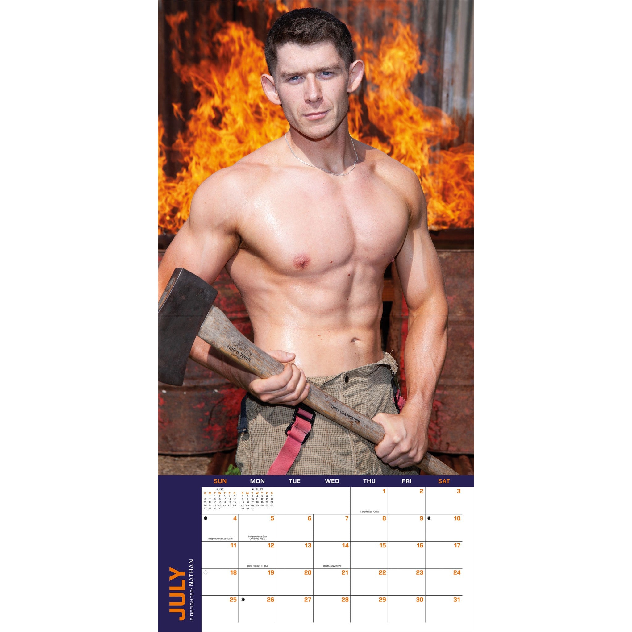 Firefighters 2027 Wall Calendar