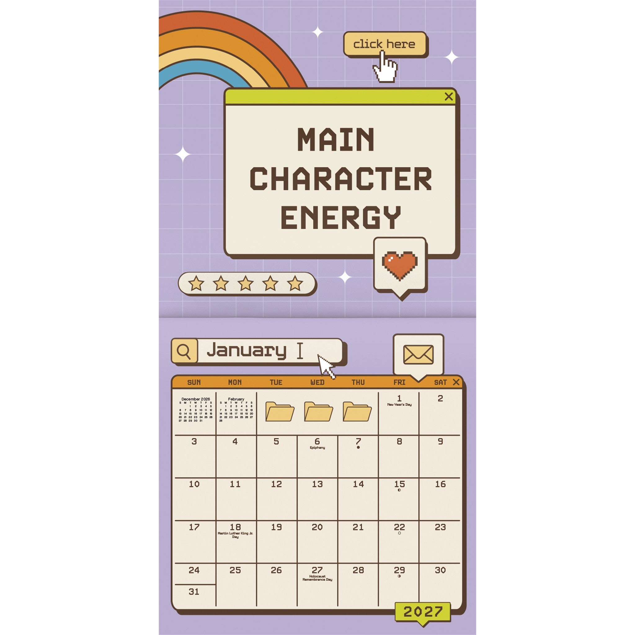 Everyday Sass 2027 Wall Calendar