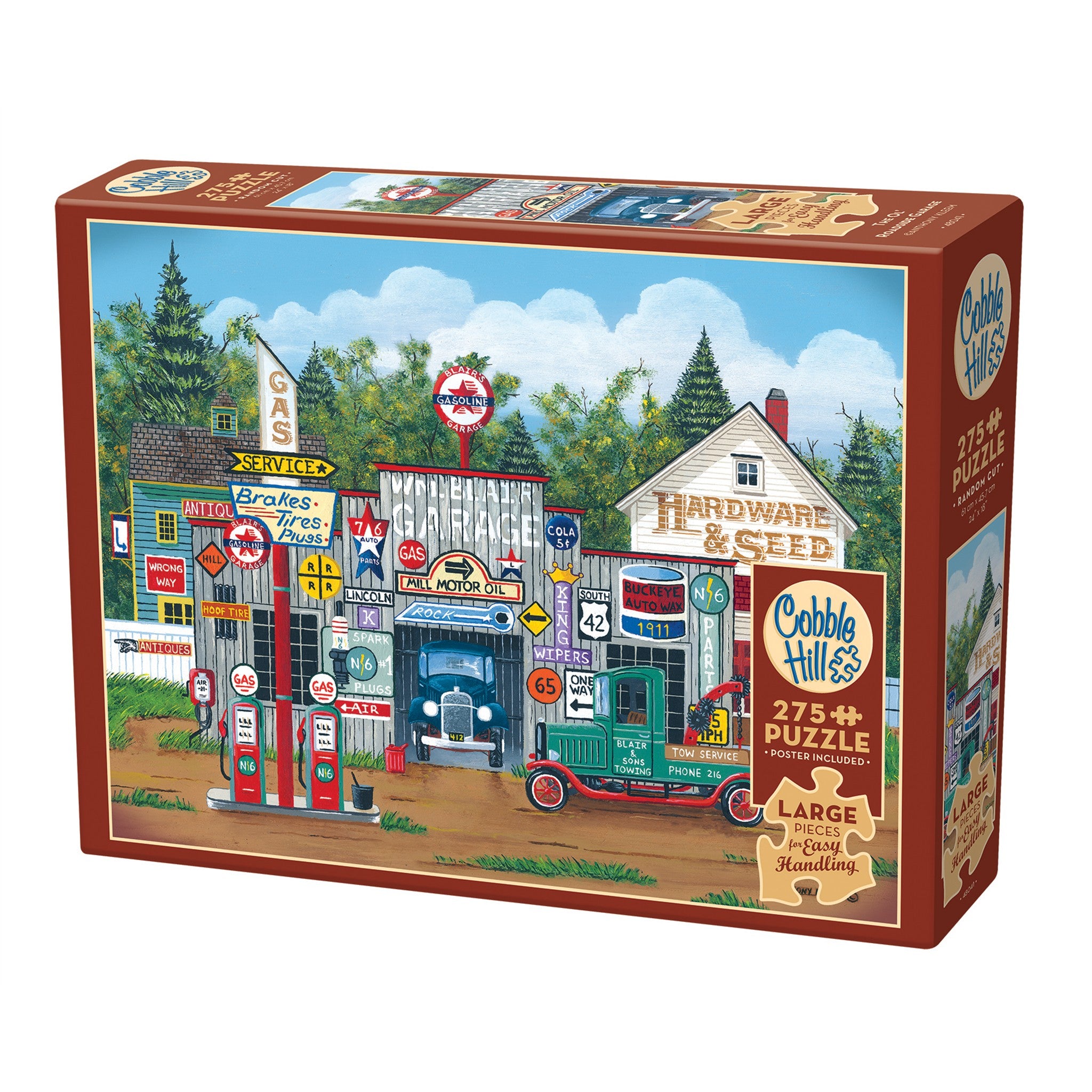 The Ol' Roadside Garage 275 Piece Puzzle