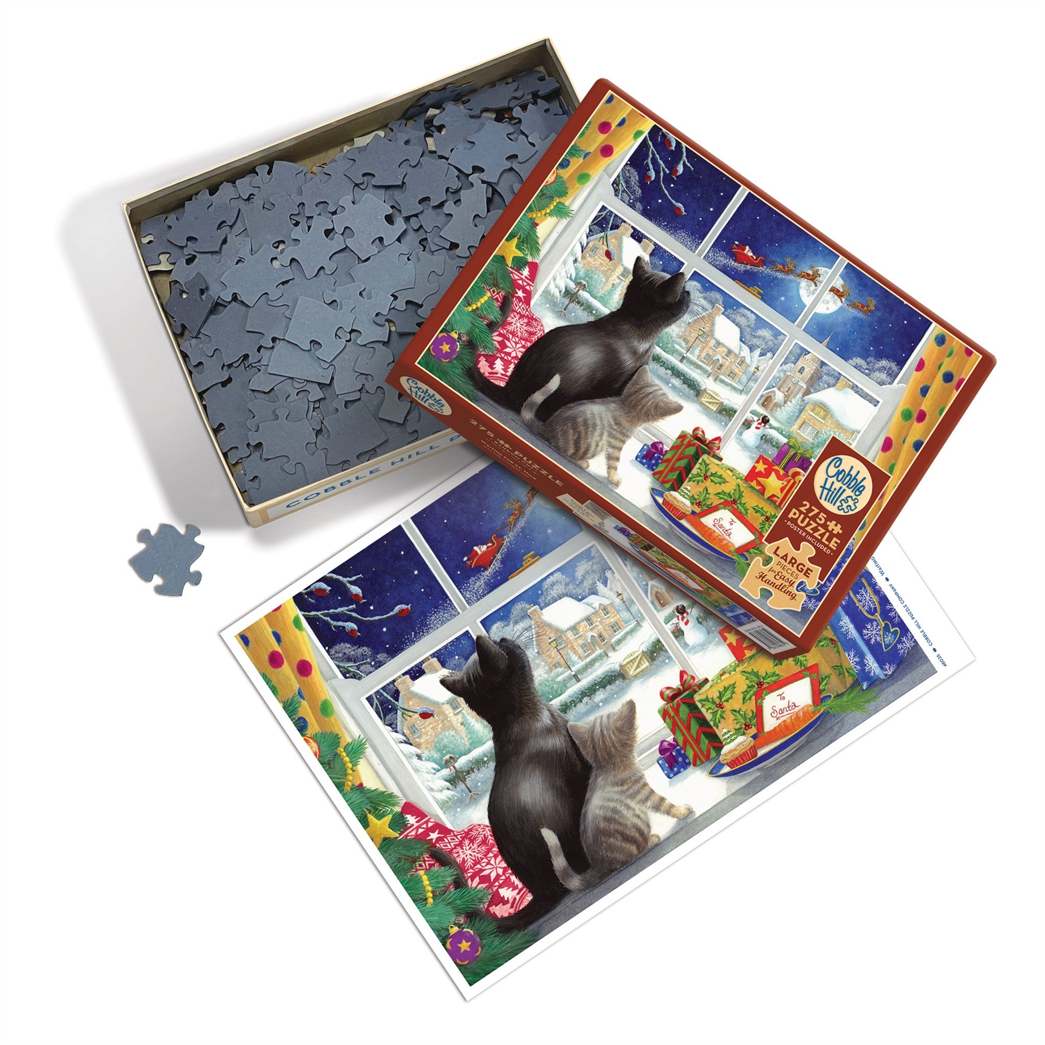 Waiting for St. Nick 275 Piece Puzzle
