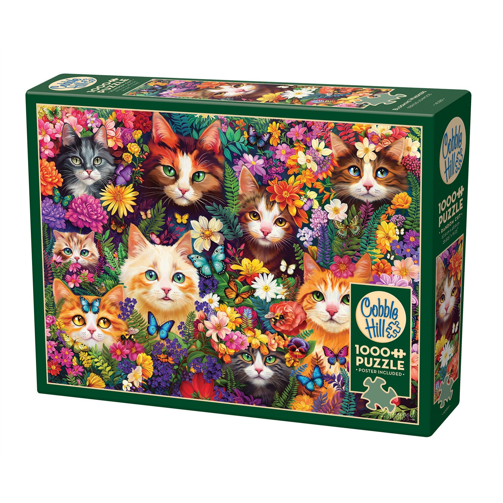 Blooming Whiskers 1000 Piece Puzzle