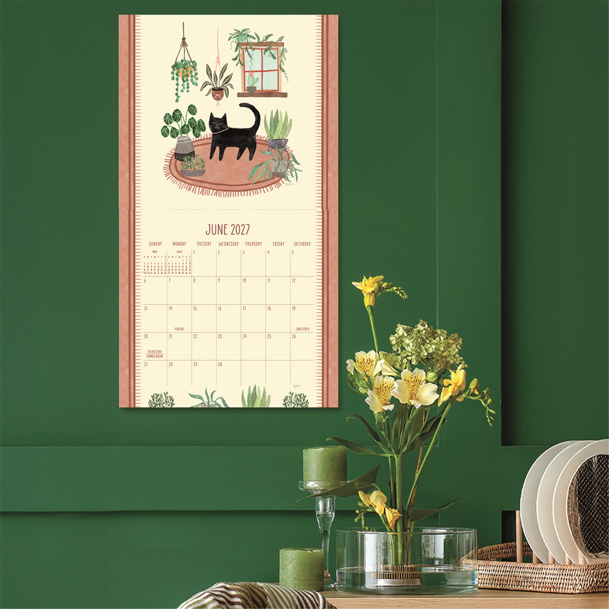 Cat Person 2027 Wall Calendar