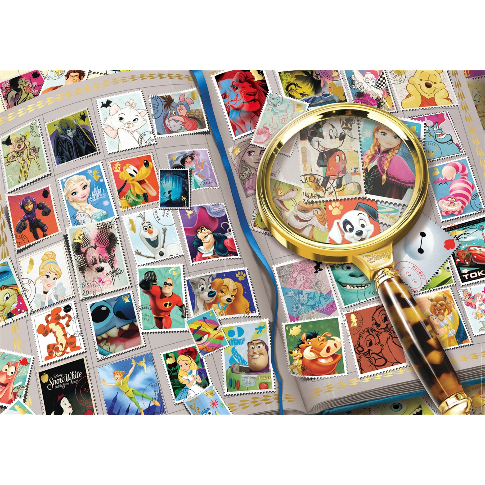 Disney Stamp Album 1000 Piece Puzzle