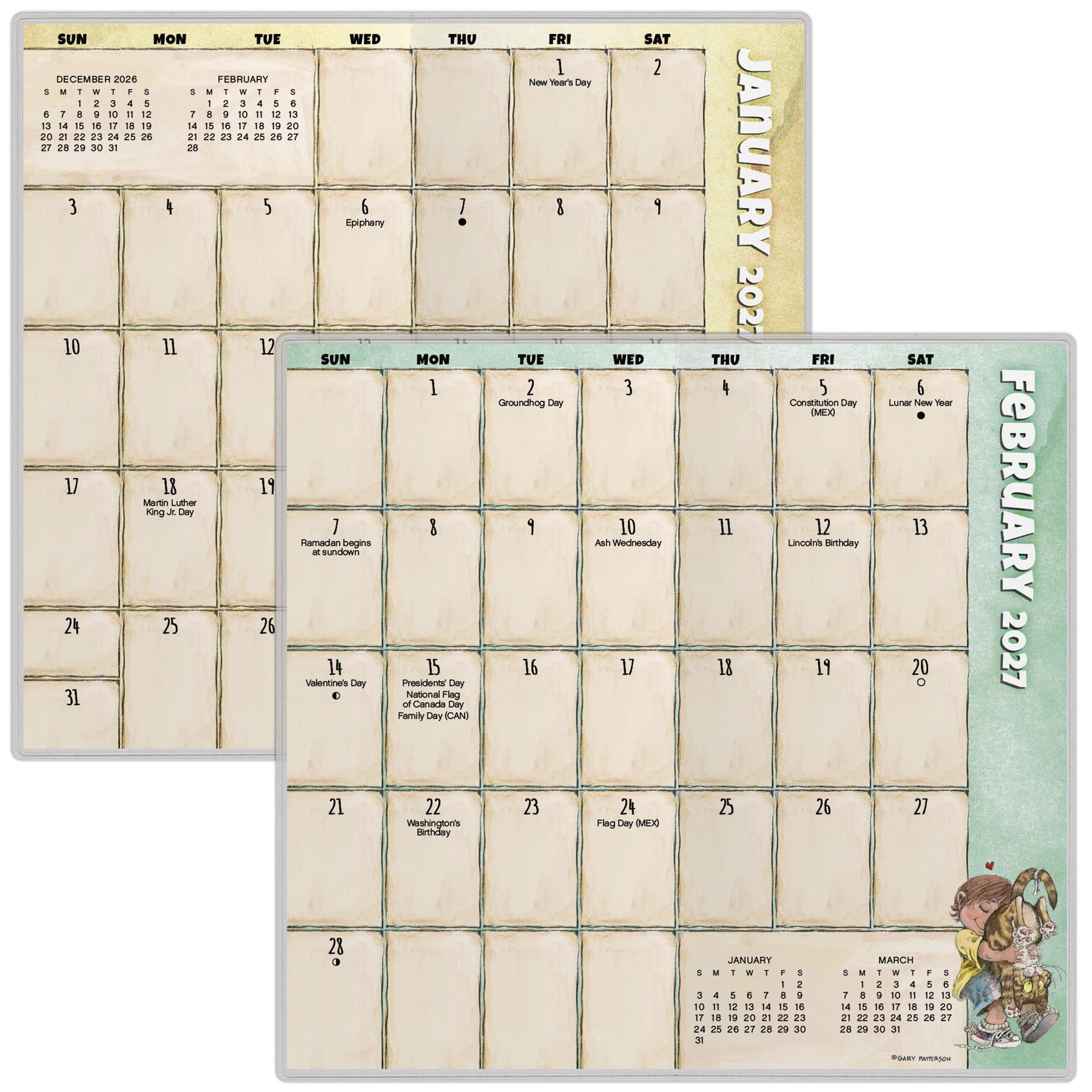 Gary Patterson - Cats 2027-2028 2-Year Pocket Planner - Online Only