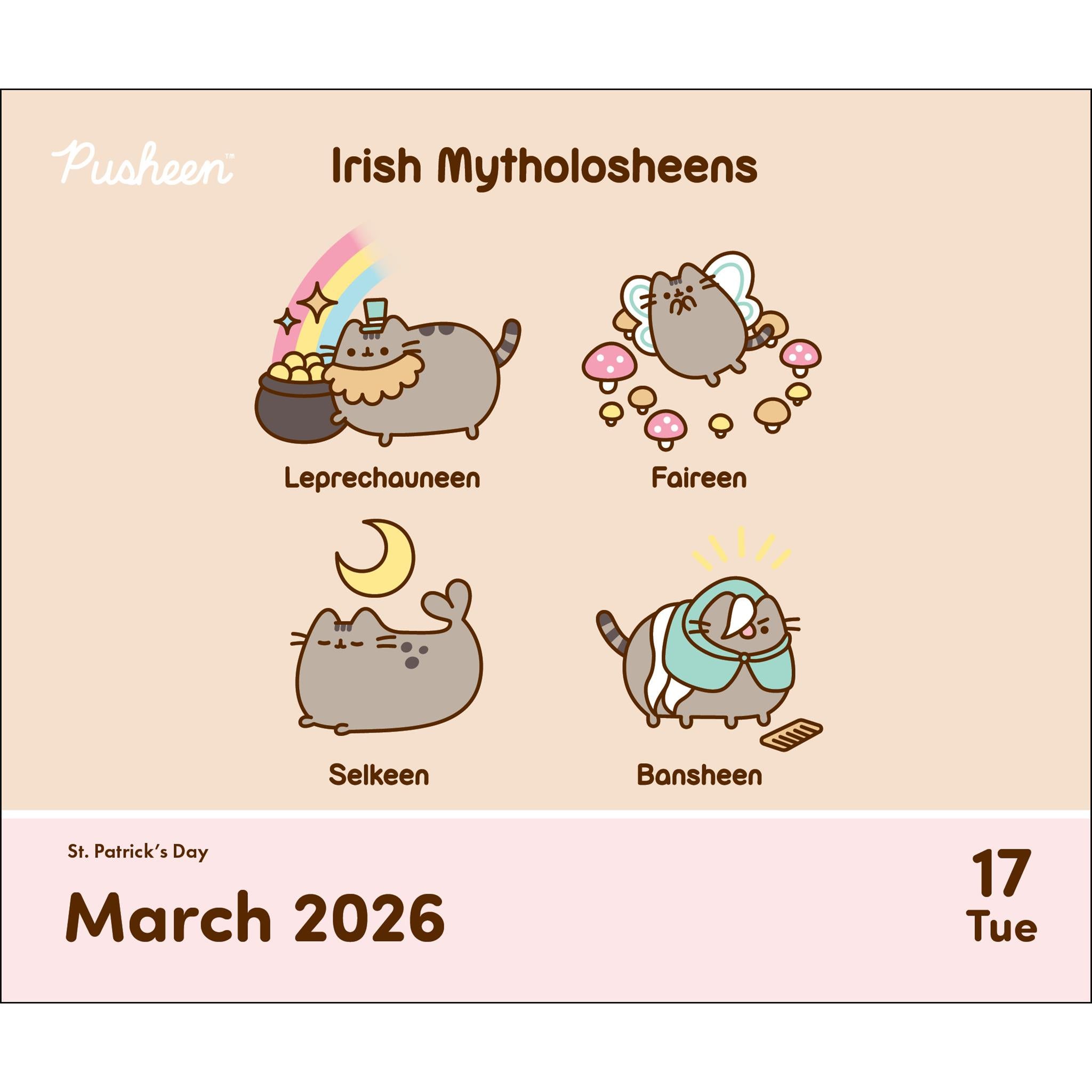 Pusheen 2026 Box Calendar
