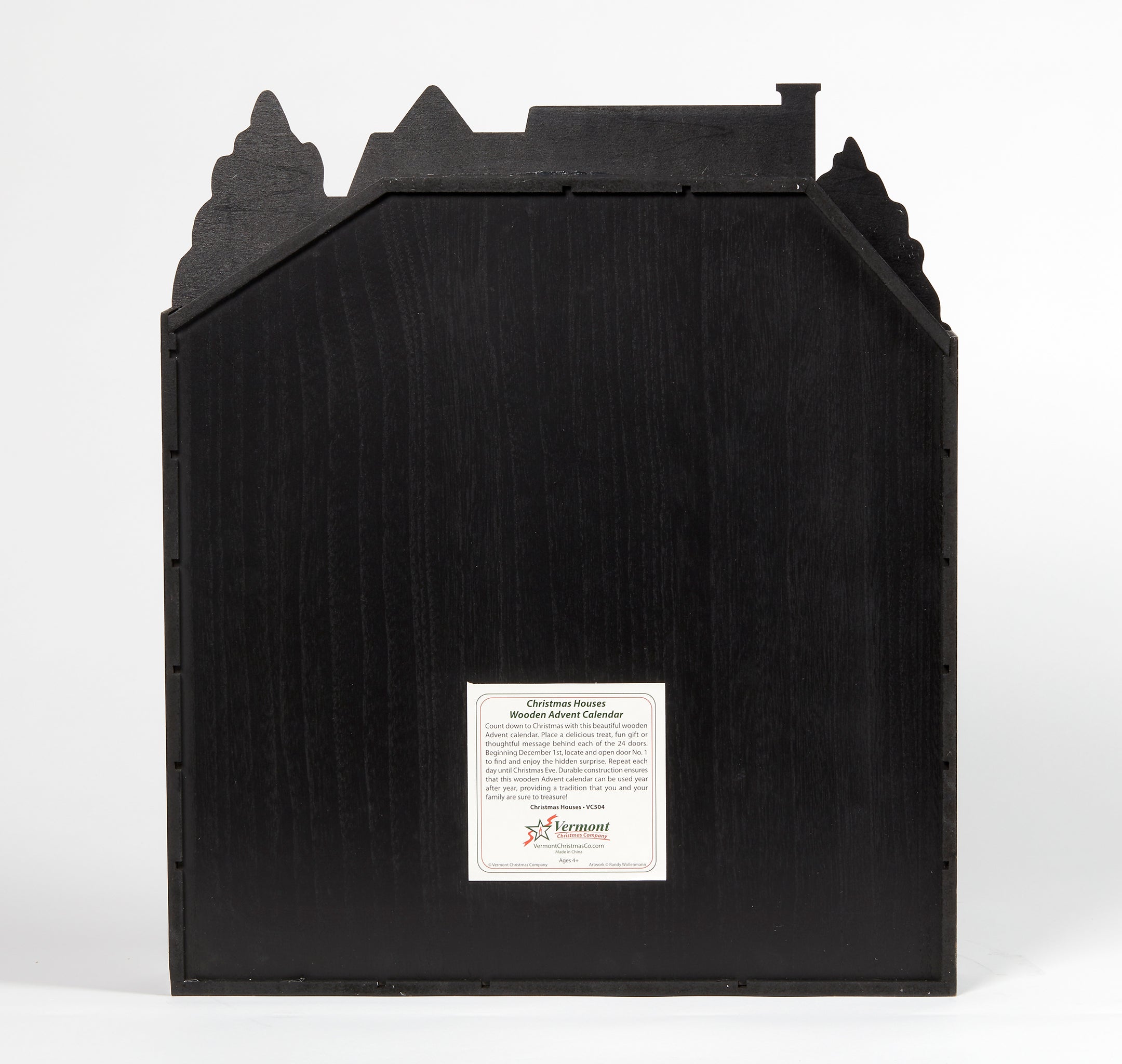 Christmas Houses Wooden Advent Calendar - FINAL SALE