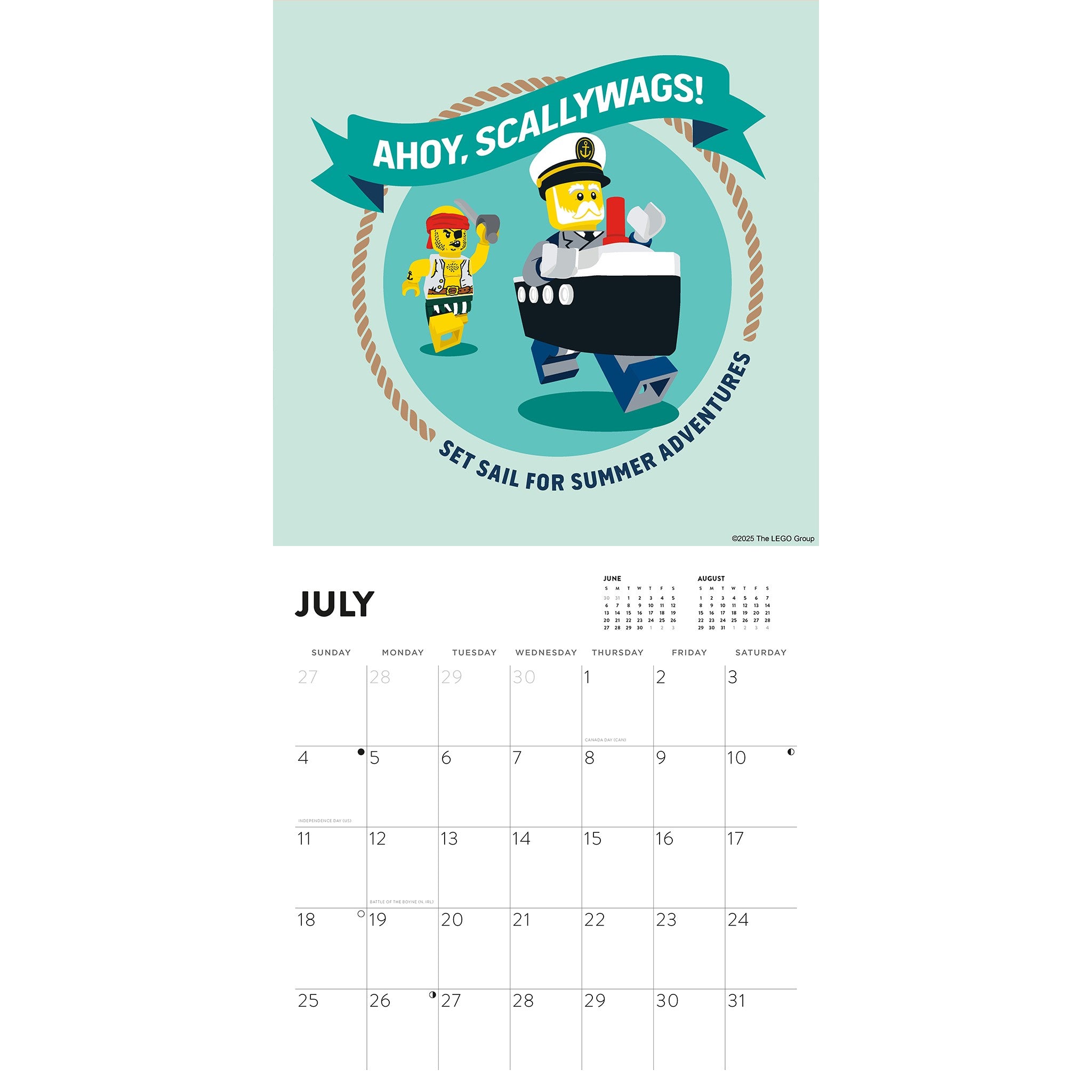 LEGO 2027 Wall Calendar