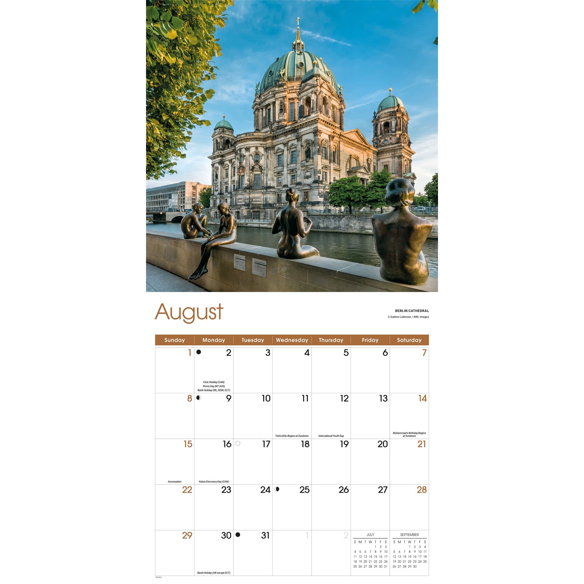 Germany 2027 Wall Calendar