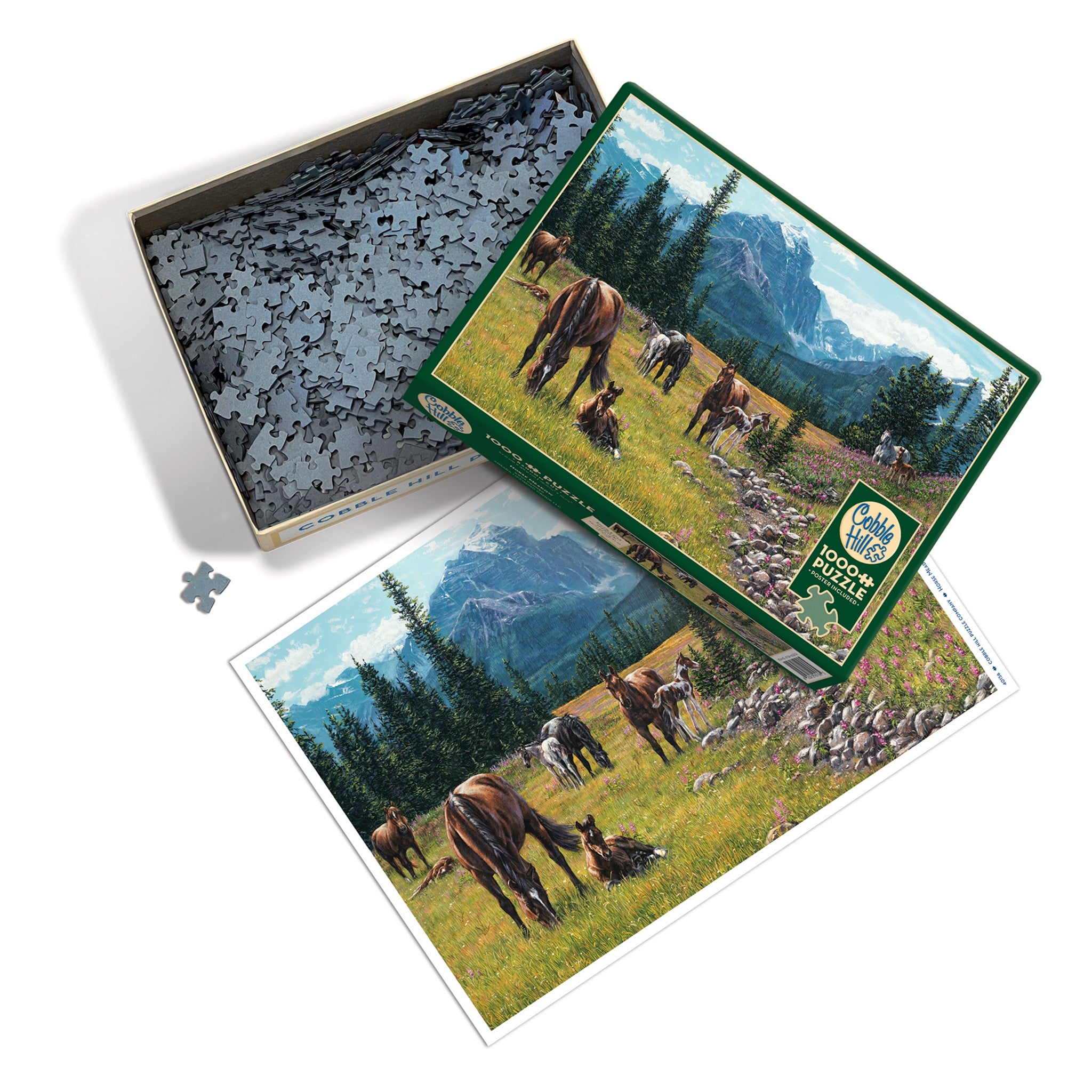 Horse Meadow 1000 Piece Puzzle