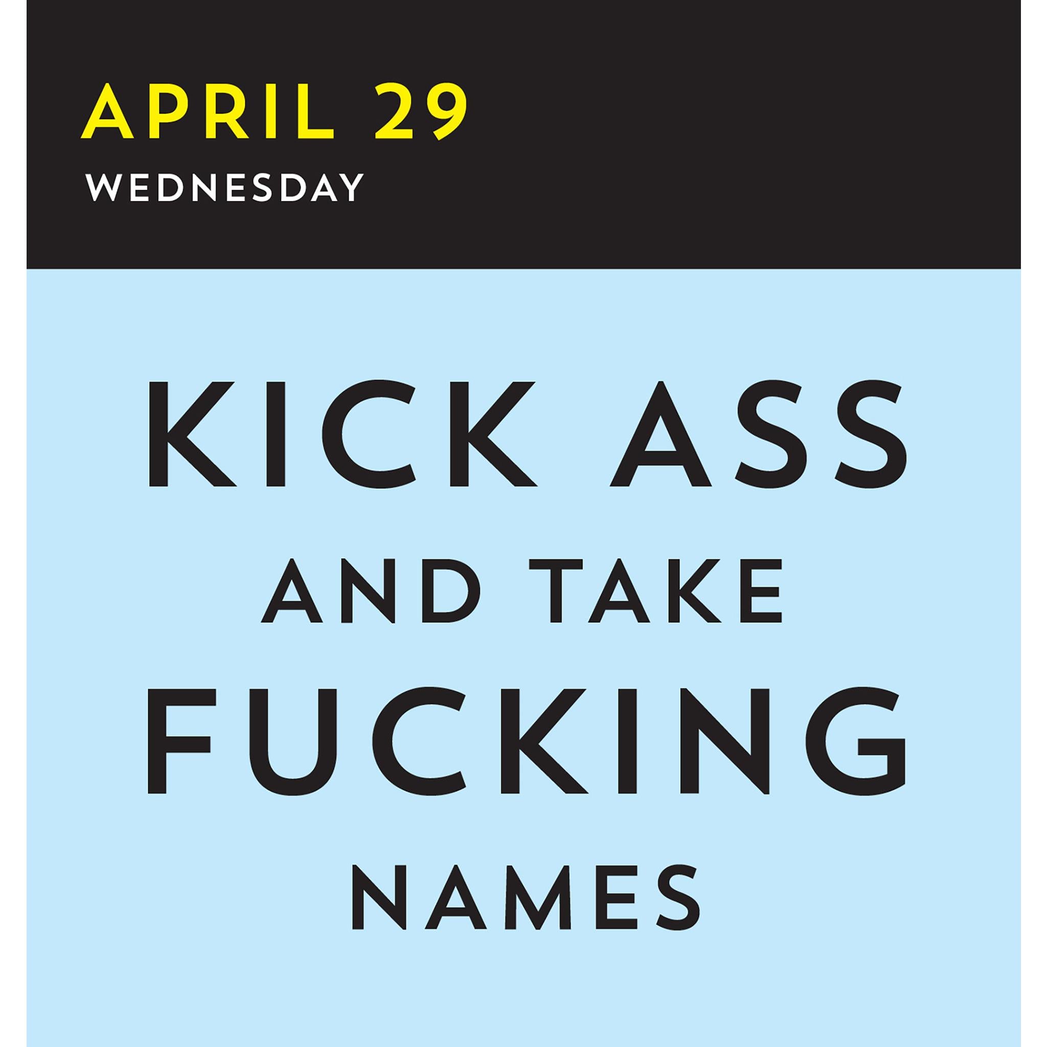 A Fucking Calendar 2026 Box Calendar