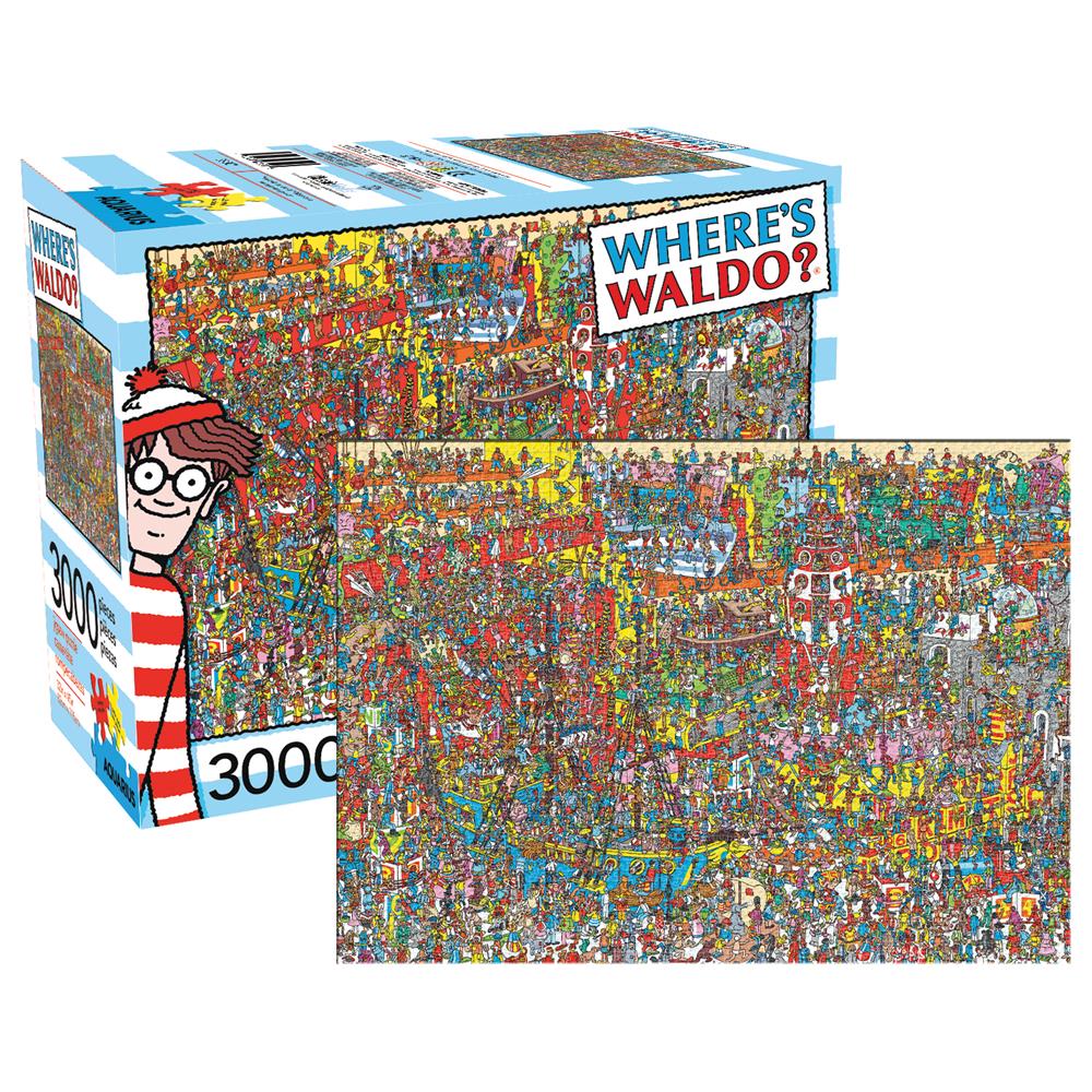 Wheres Waldo Jigsaw Puzzle (3000 Piece) - Online Exclusive