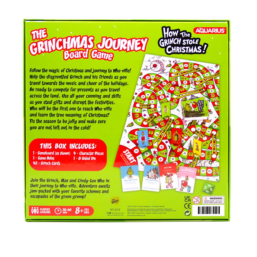 The Grinchmas Journey Board Game - Online Exclusive
