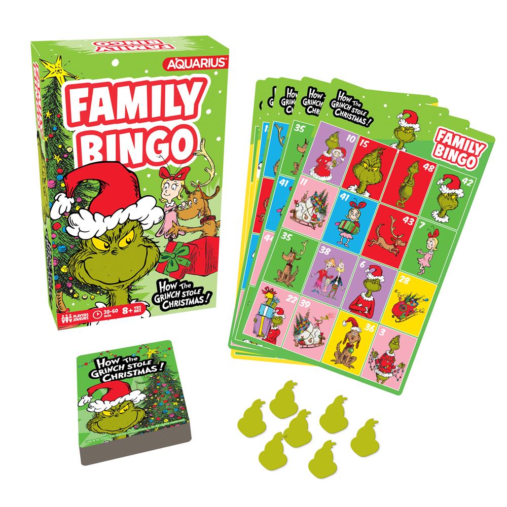 The Grinch Family Bingo - Online Exclusive