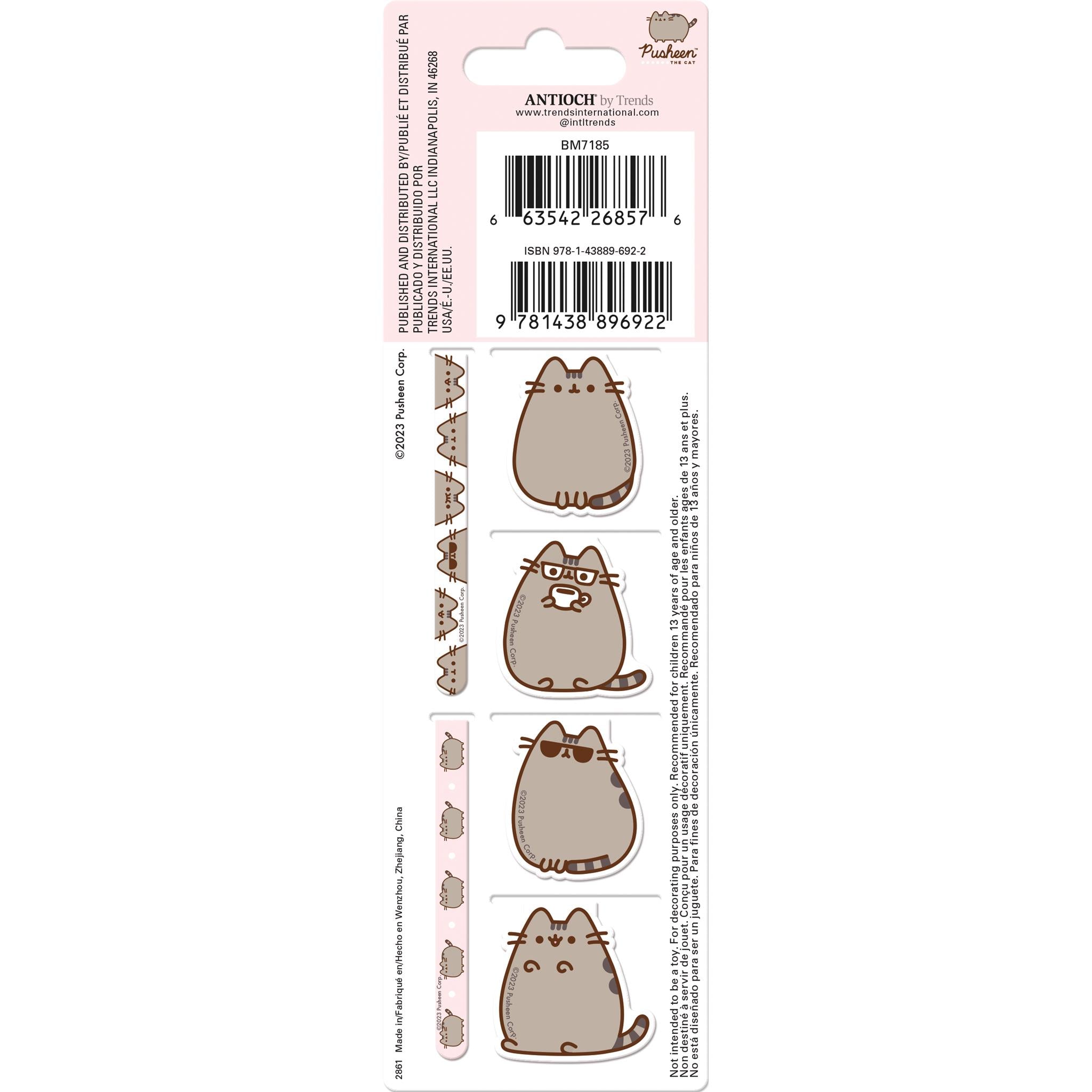 Pusheen The Cat Magnetic Page Clips