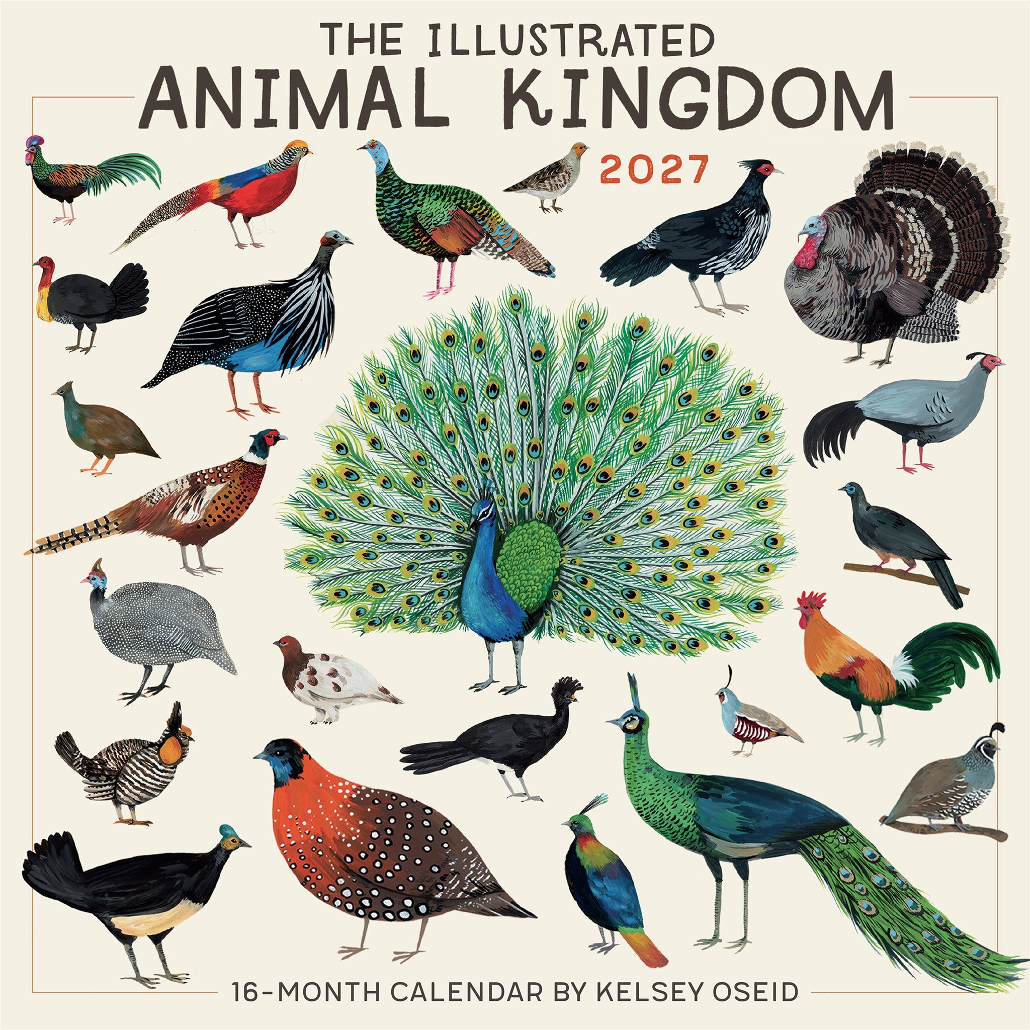 The Illustrated Animal Kingdom 2027 Wall Calendar - Online Only