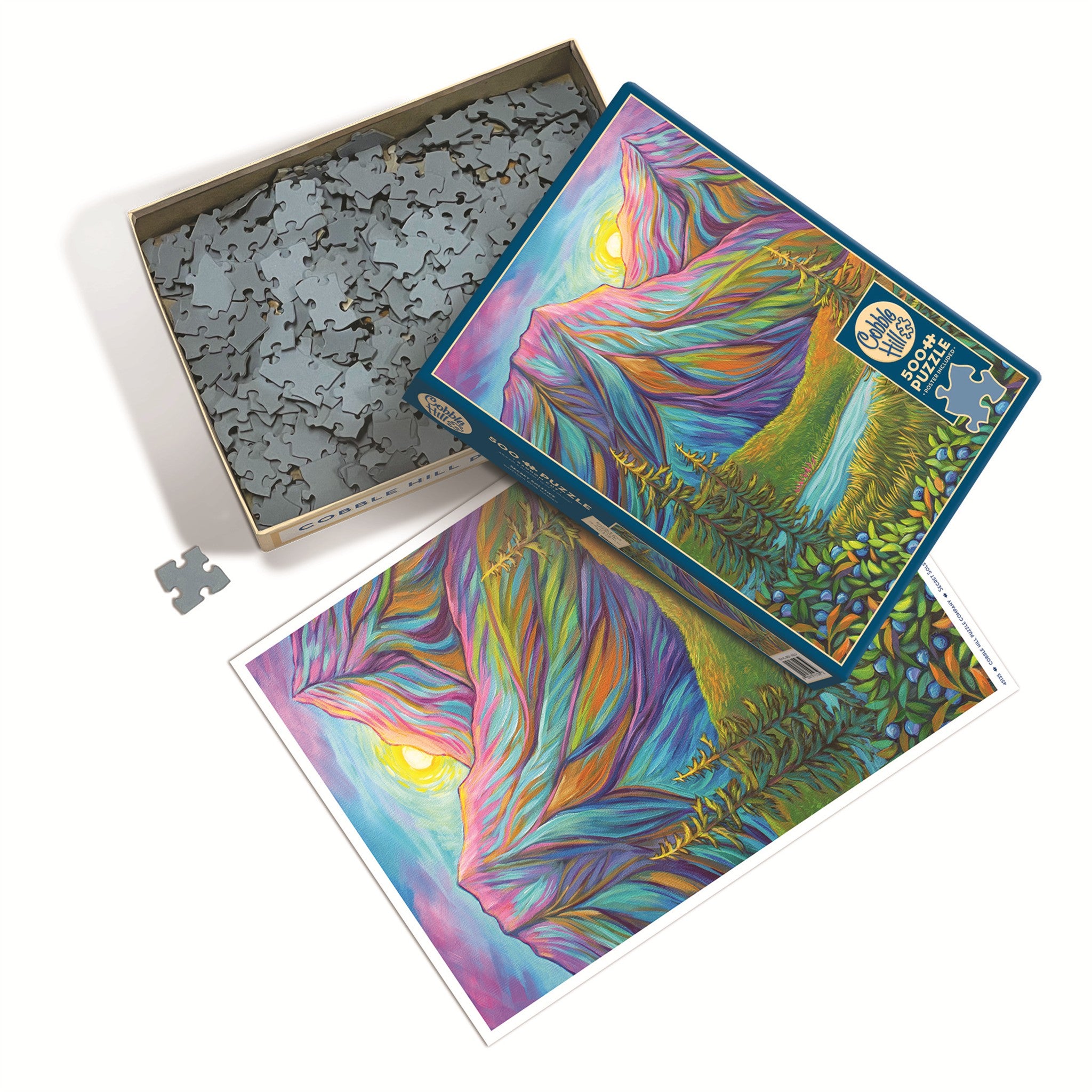 Cobble Hill Secret Solstice 500 Piece Puzzle