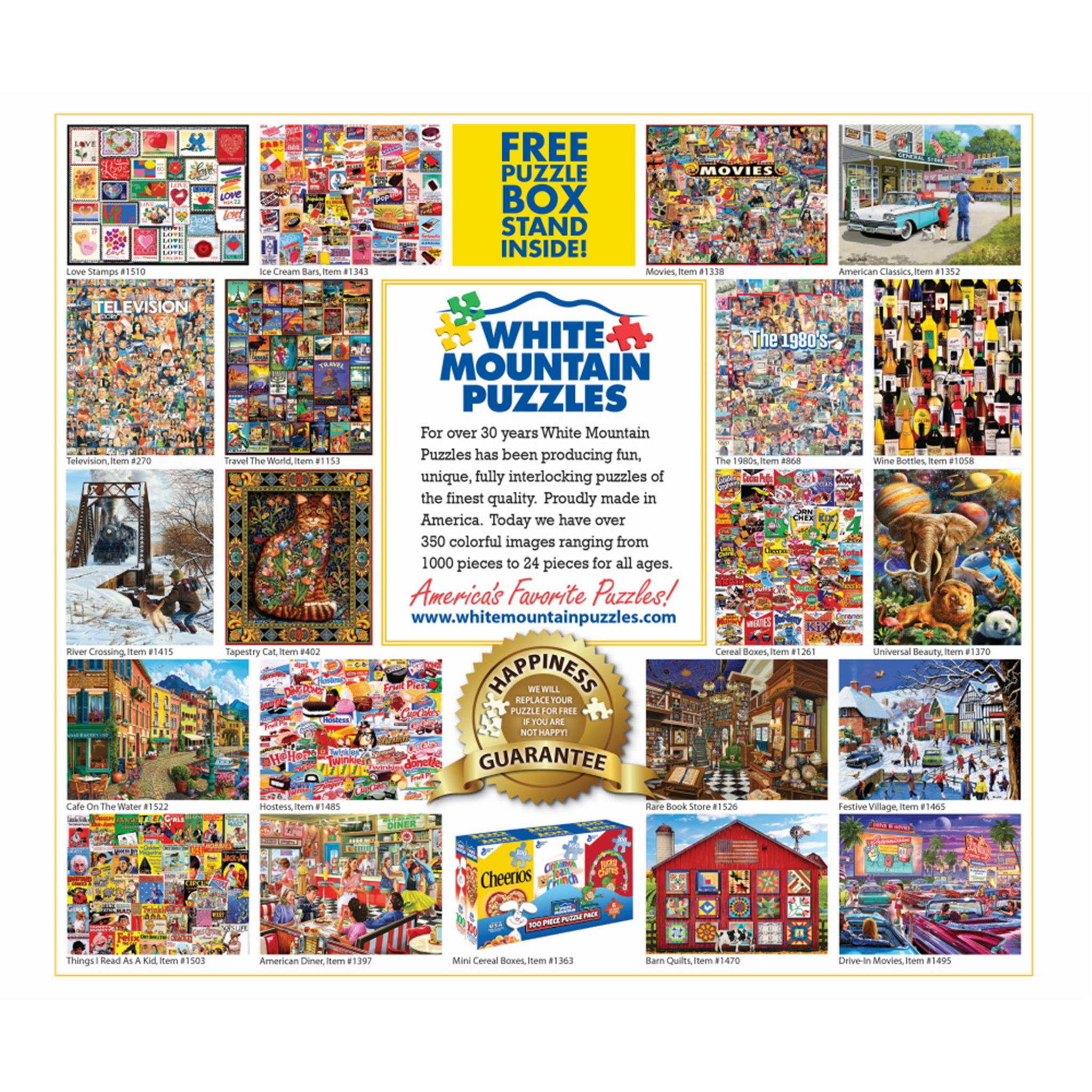 I Love Canada 1000 Piece Puzzle Mountain - Calendar Club 724819259816