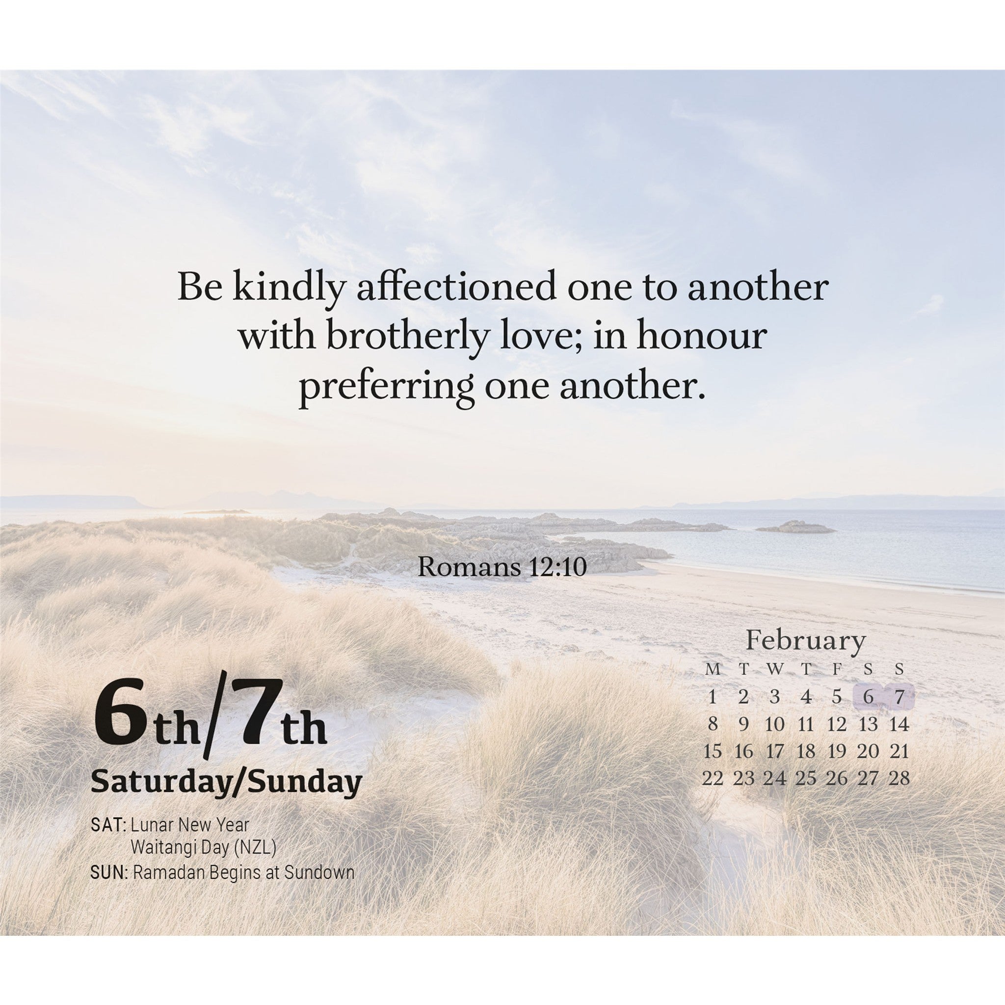 Bible Verses 2027 Box Calendar