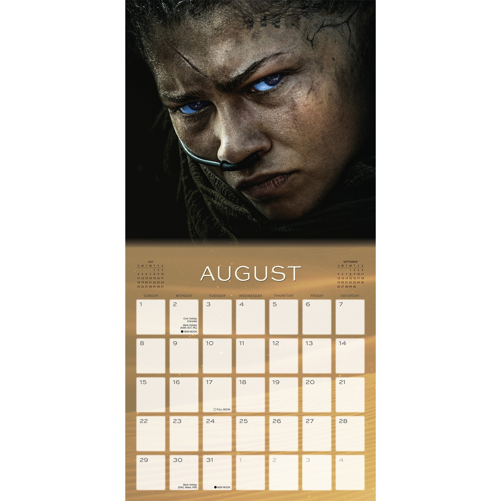 DUNE 2027 Wall Calendar
