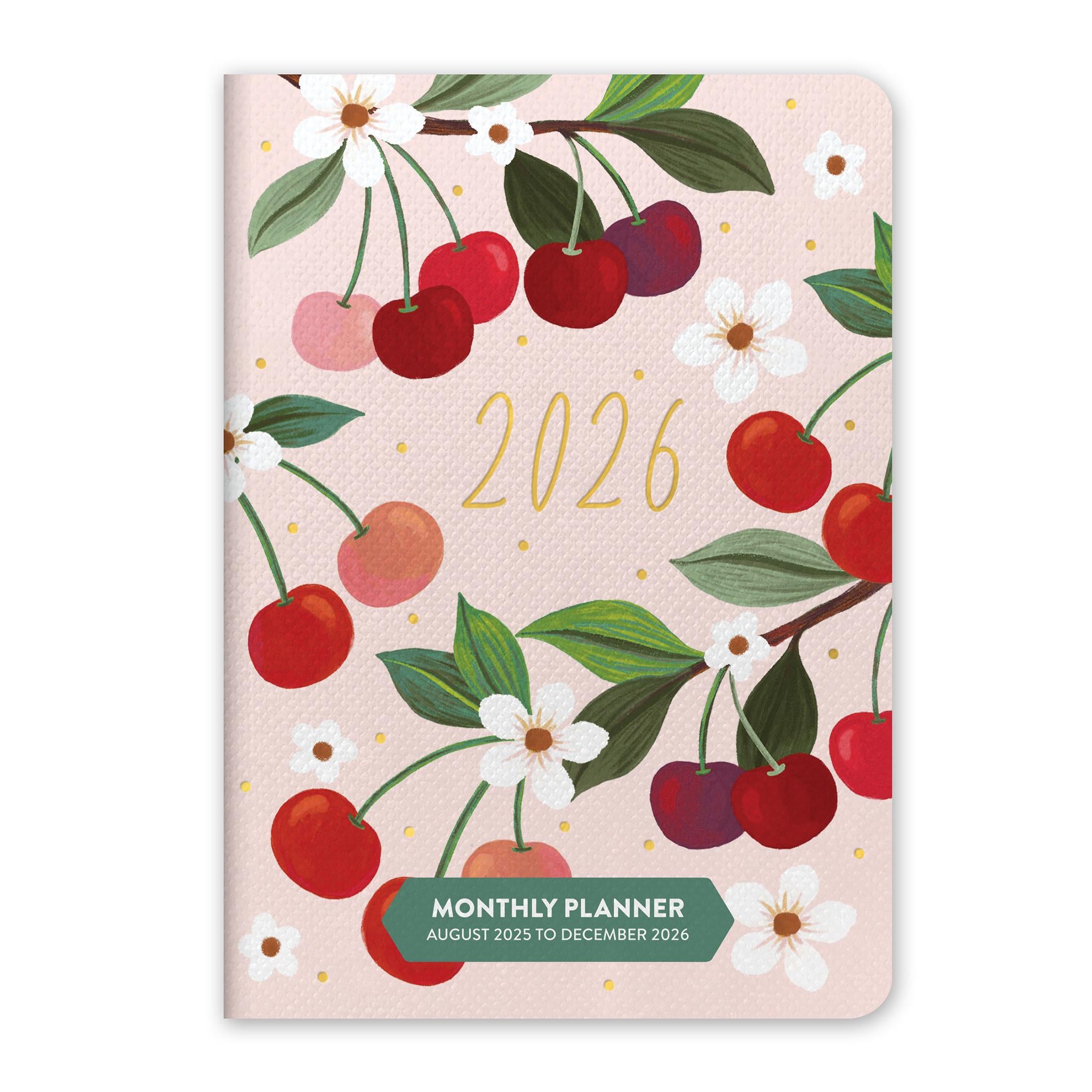 Fruit Flora 2025-2026 Monthly Pocket Planner Calendar - Online Exclusive