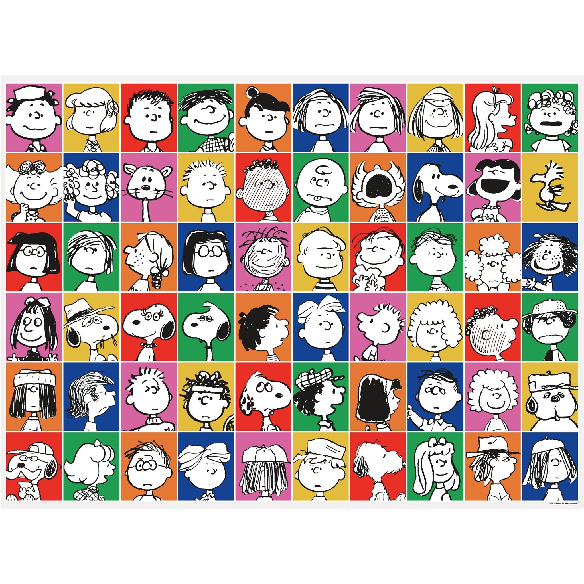 Peanuts 75th Portraits 500 Piece Puzzle