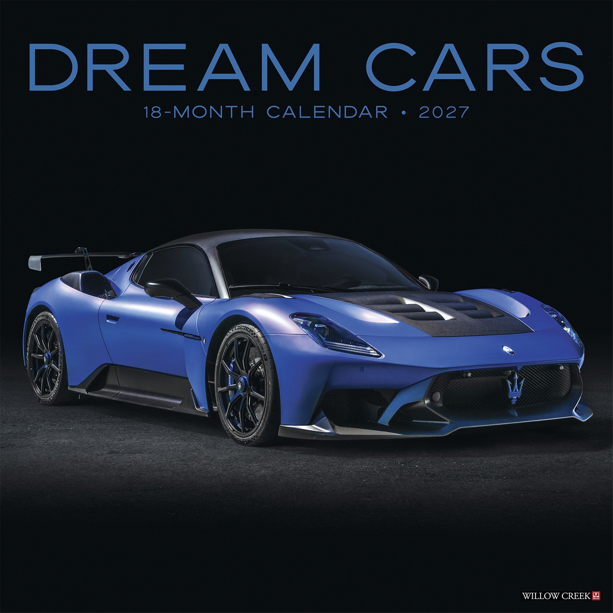 Dream Cars 2027 Wall Calendar