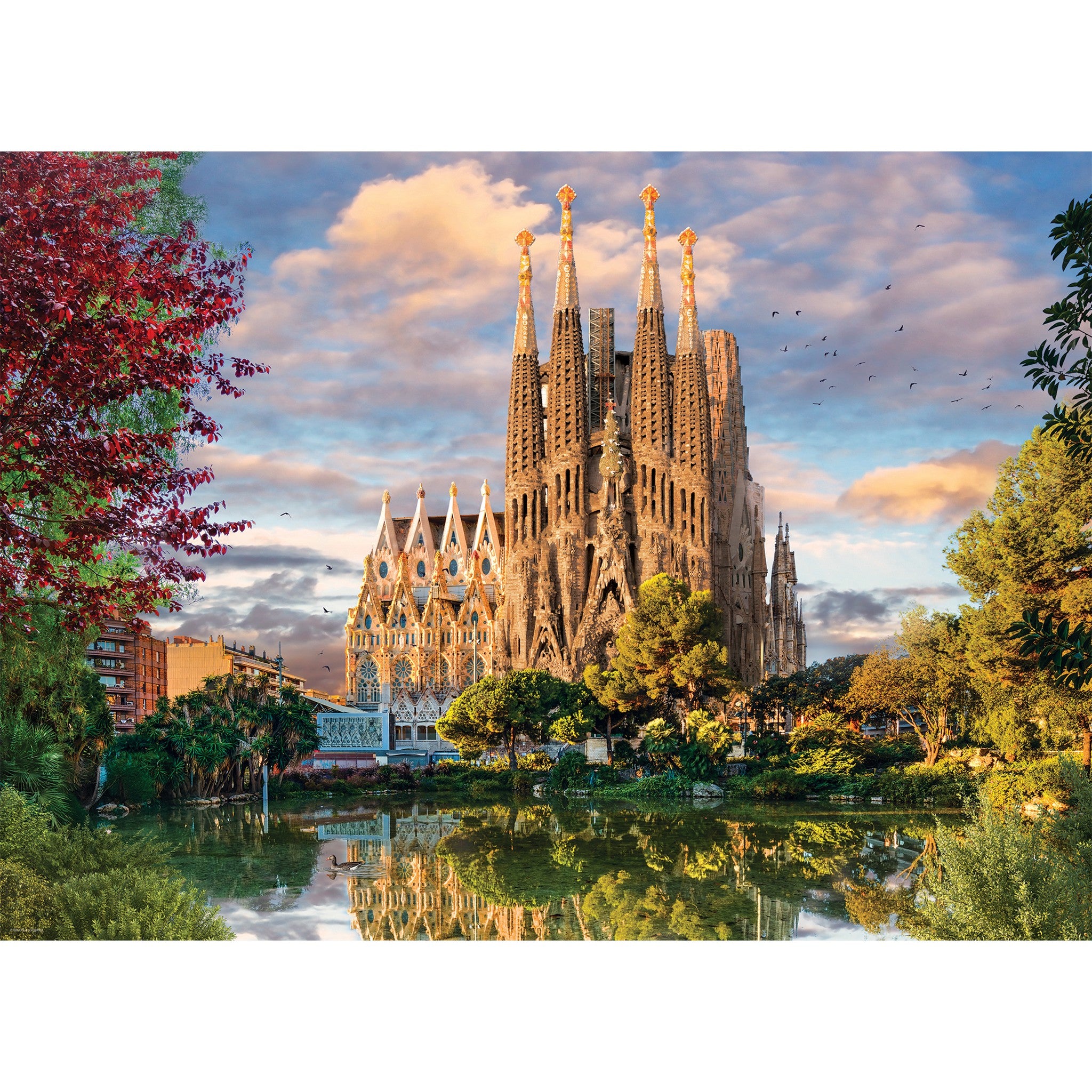 Sagrada Familia, Barcelona 1000 Piece Puzzle