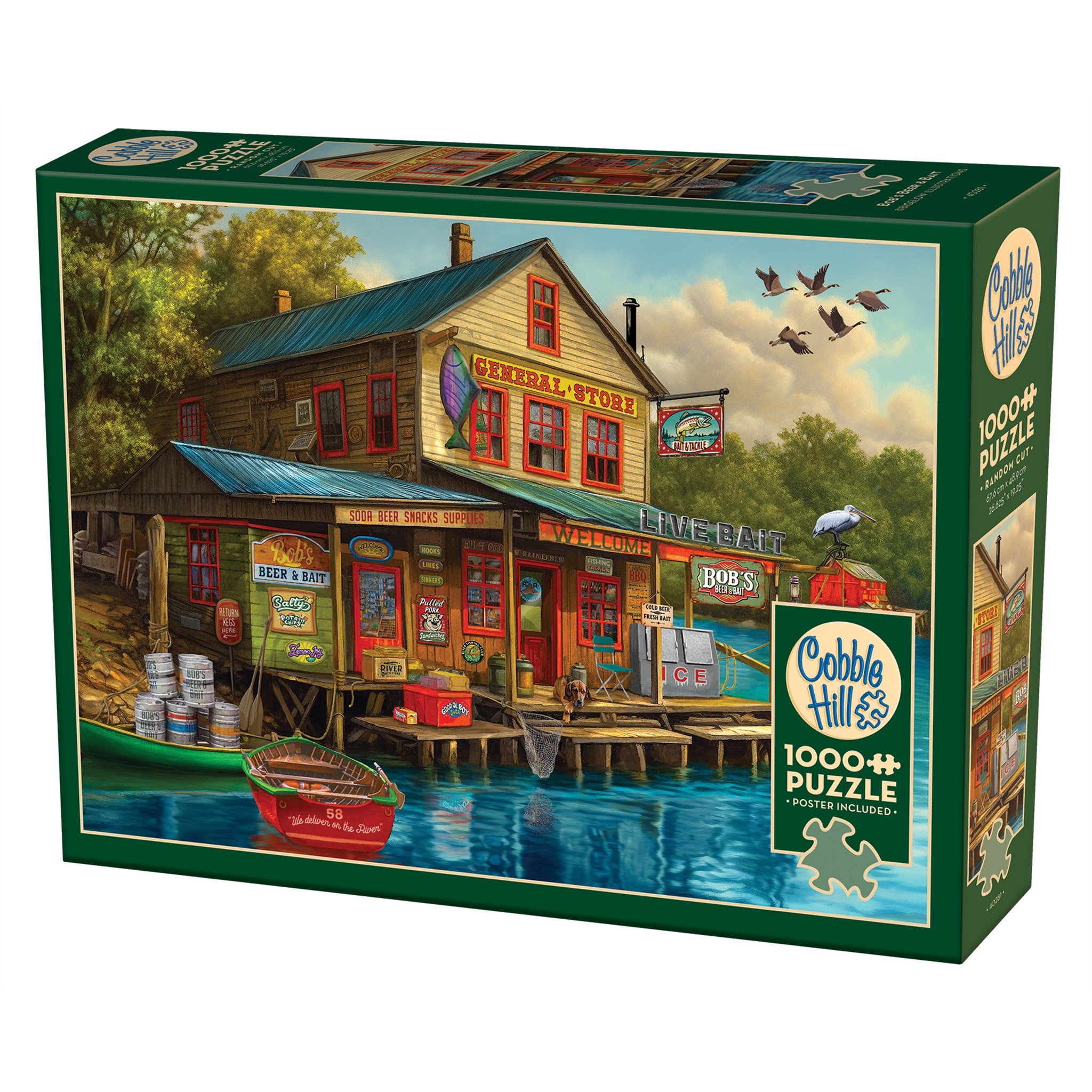Bob's Beer & Bait 1000 Piece Puzzle