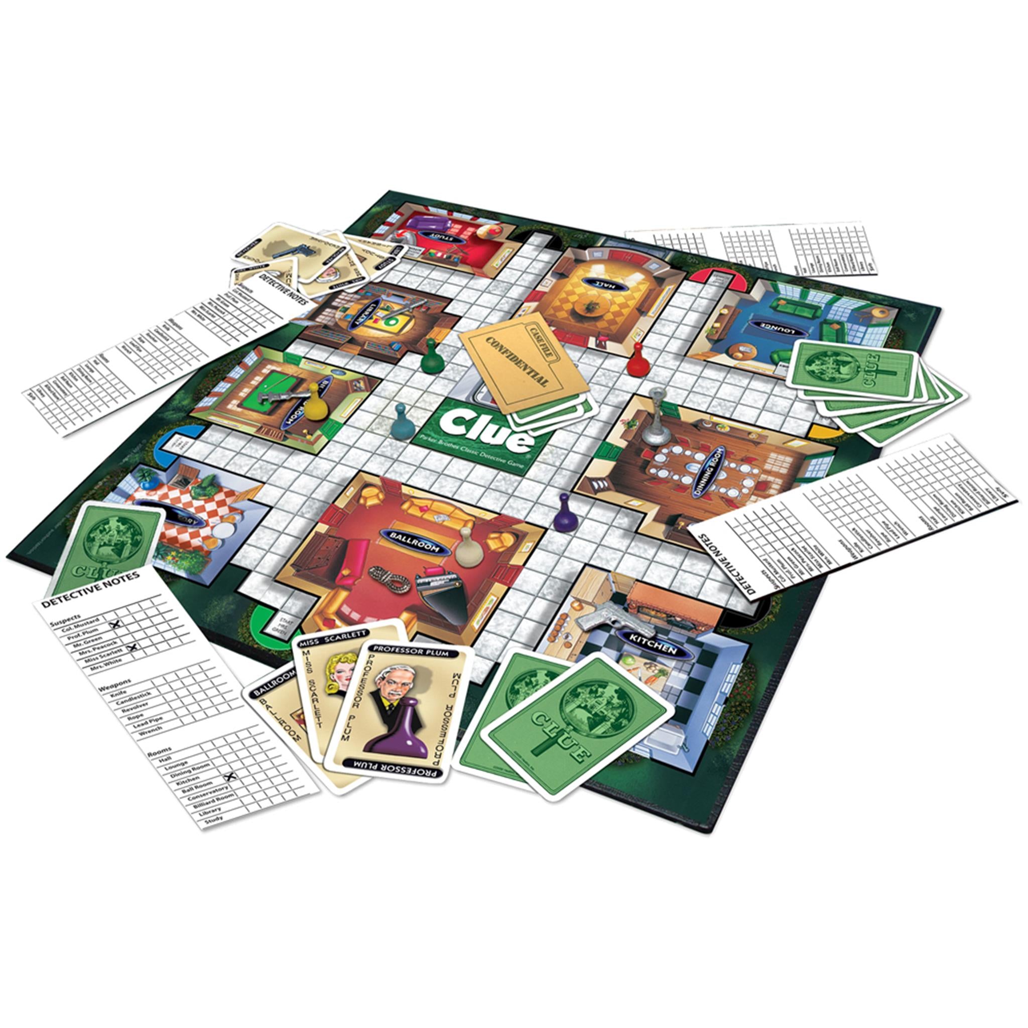 Classic Edition Clue Board Game - Calendar Club Canada