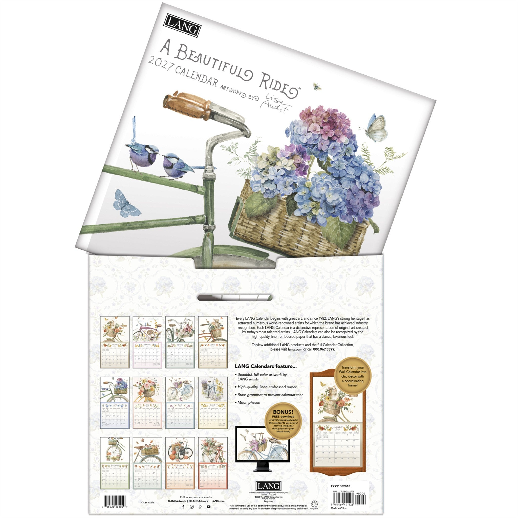 A Beautiful Ride 2027 Wall Calendar