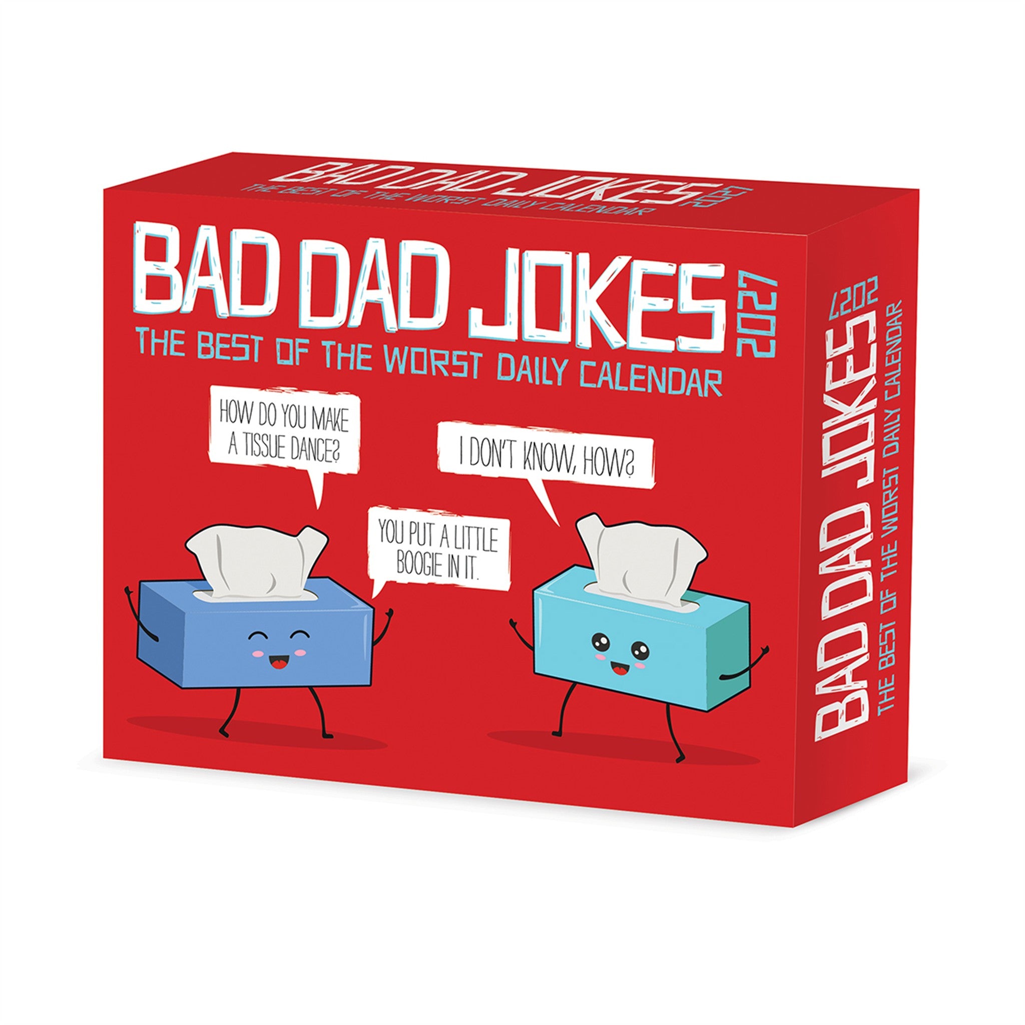 Bad Dad Jokes 2027 Box Calendar