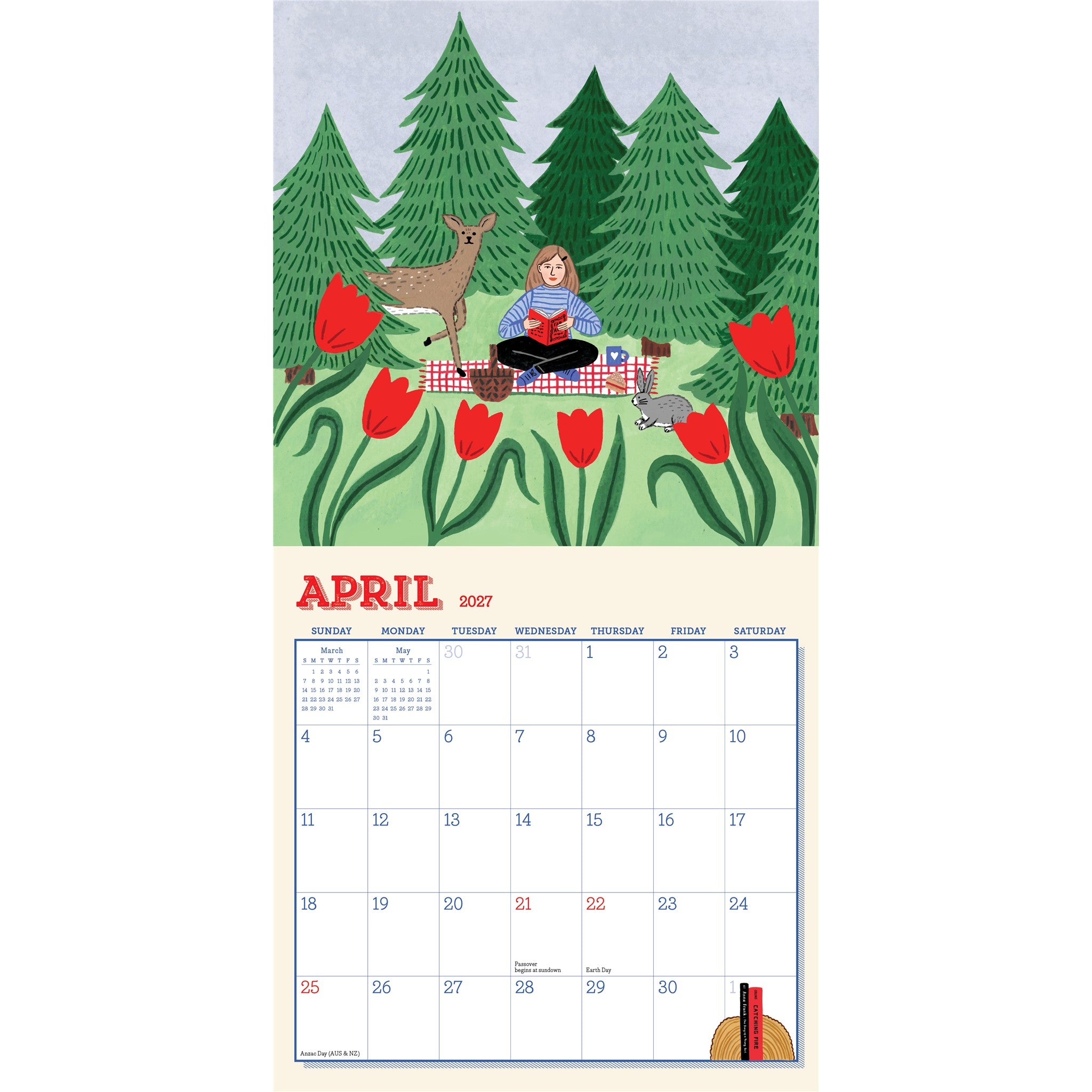 Book Nerd 2027 Mini Calendar