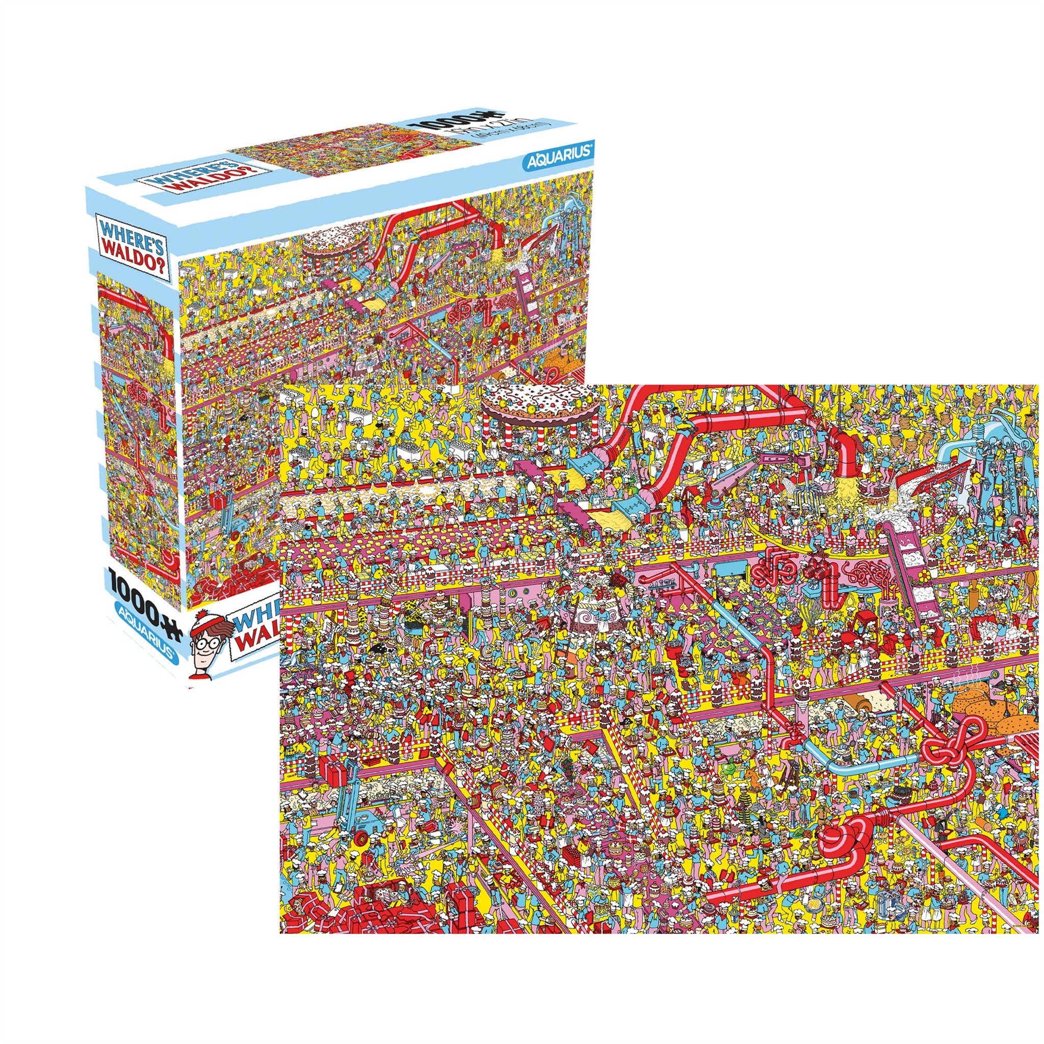 Where's Waldo Cake Factory 1000 Piece Puzzle