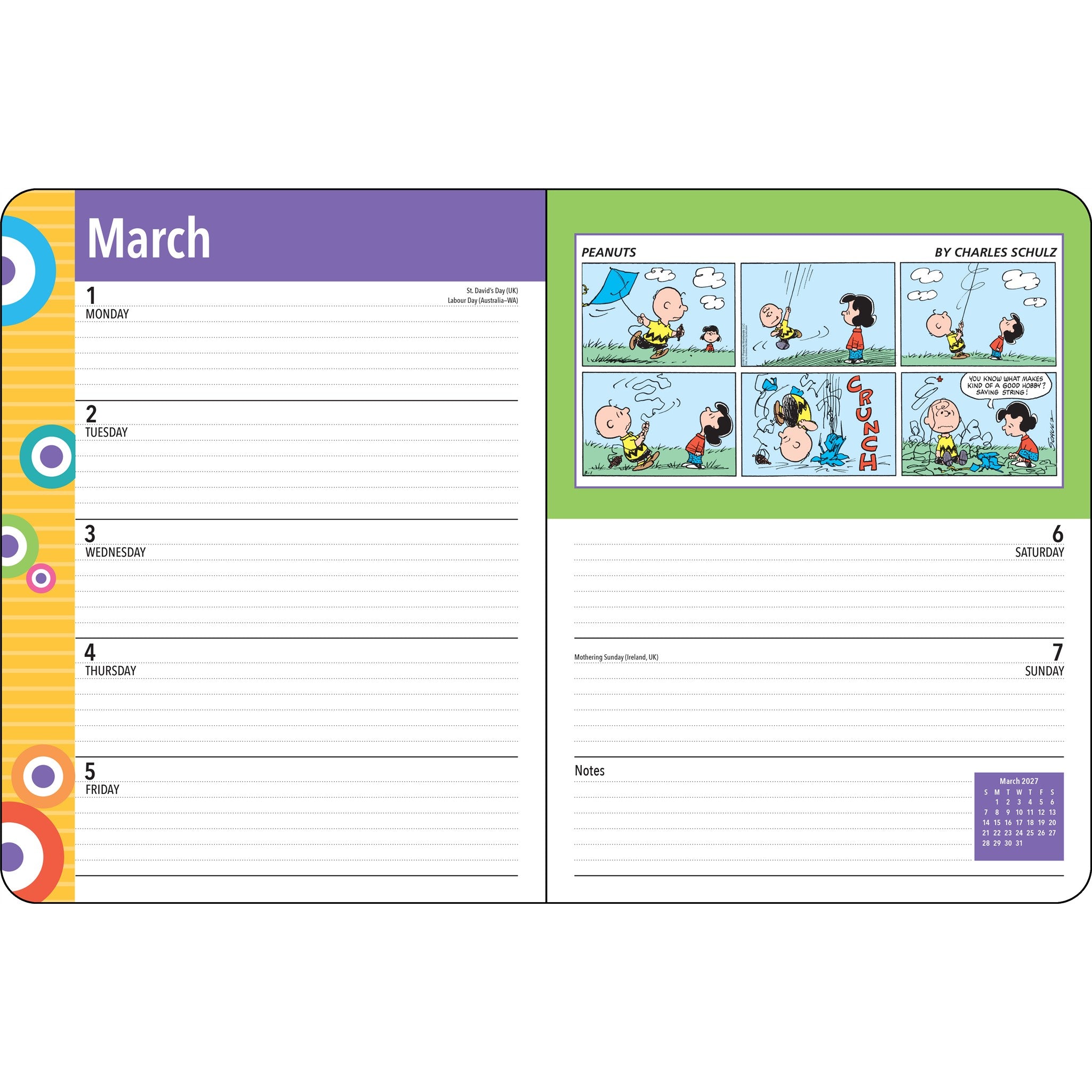 Peanuts® 2027 Engagement Calendar